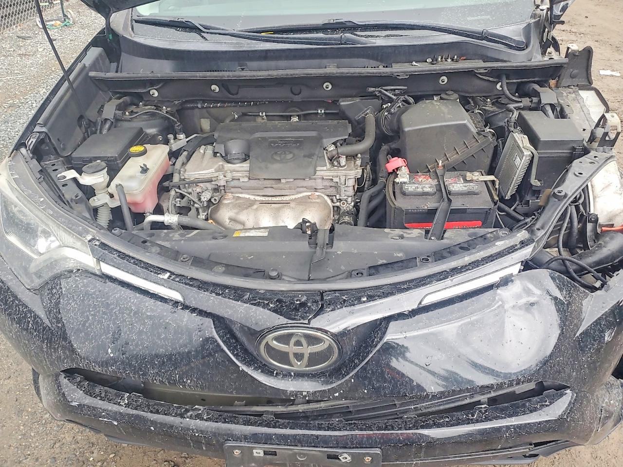 2018 Toyota Rav4 Le Черный vin: 2T3BFREV0JW803467