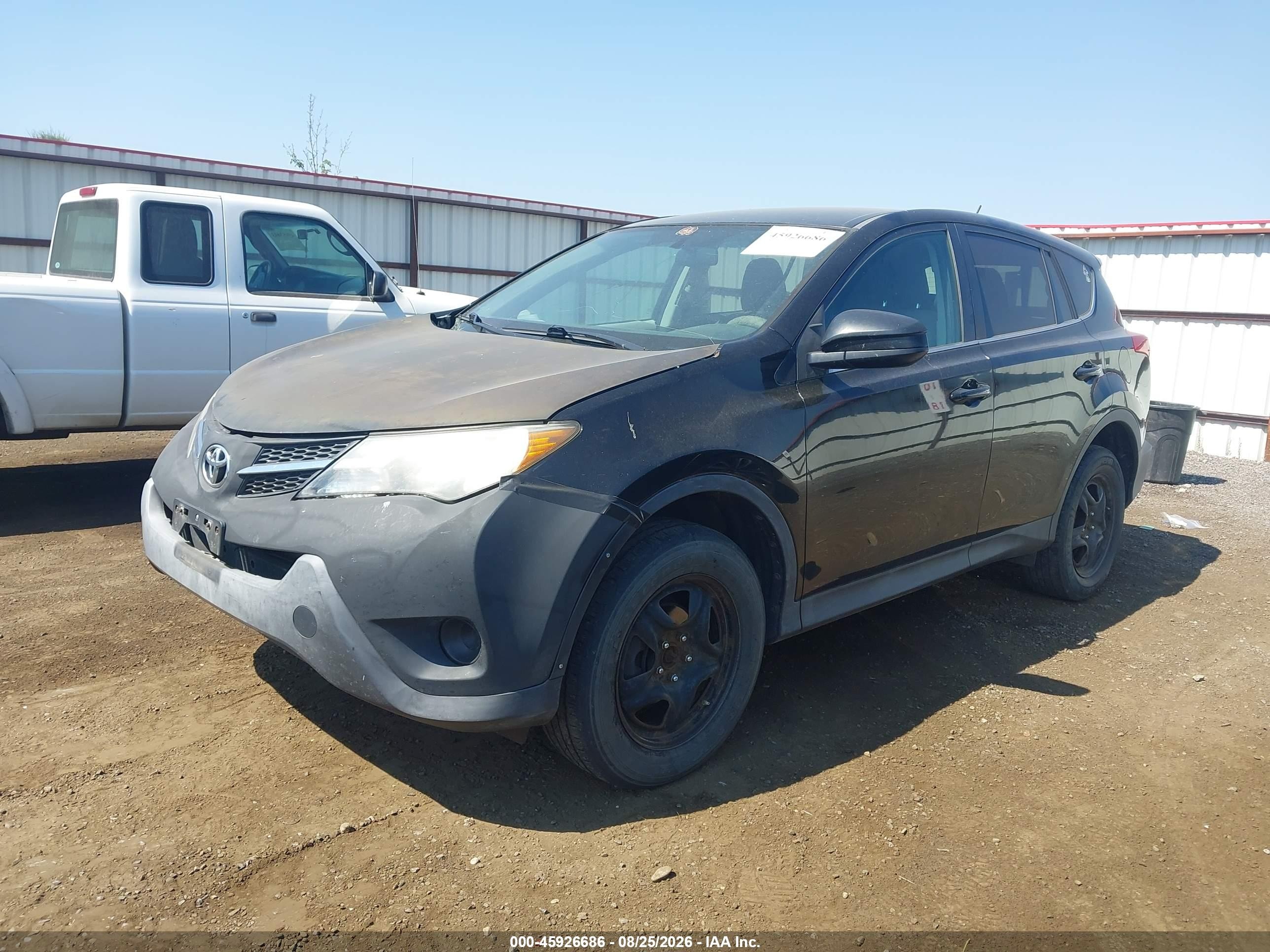 2013 Toyota Rav4 Le Black vin: 2T3BFREV1DW012532