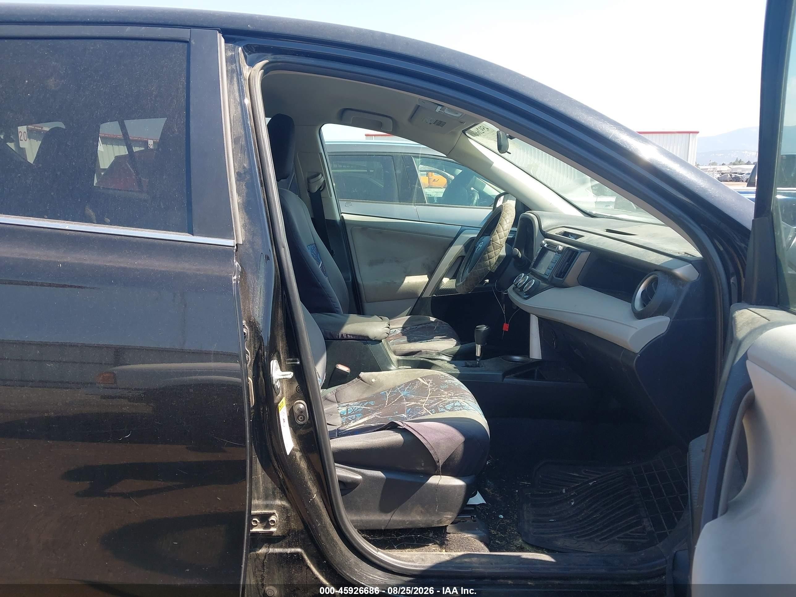 2013 Toyota Rav4 Le Black vin: 2T3BFREV1DW012532
