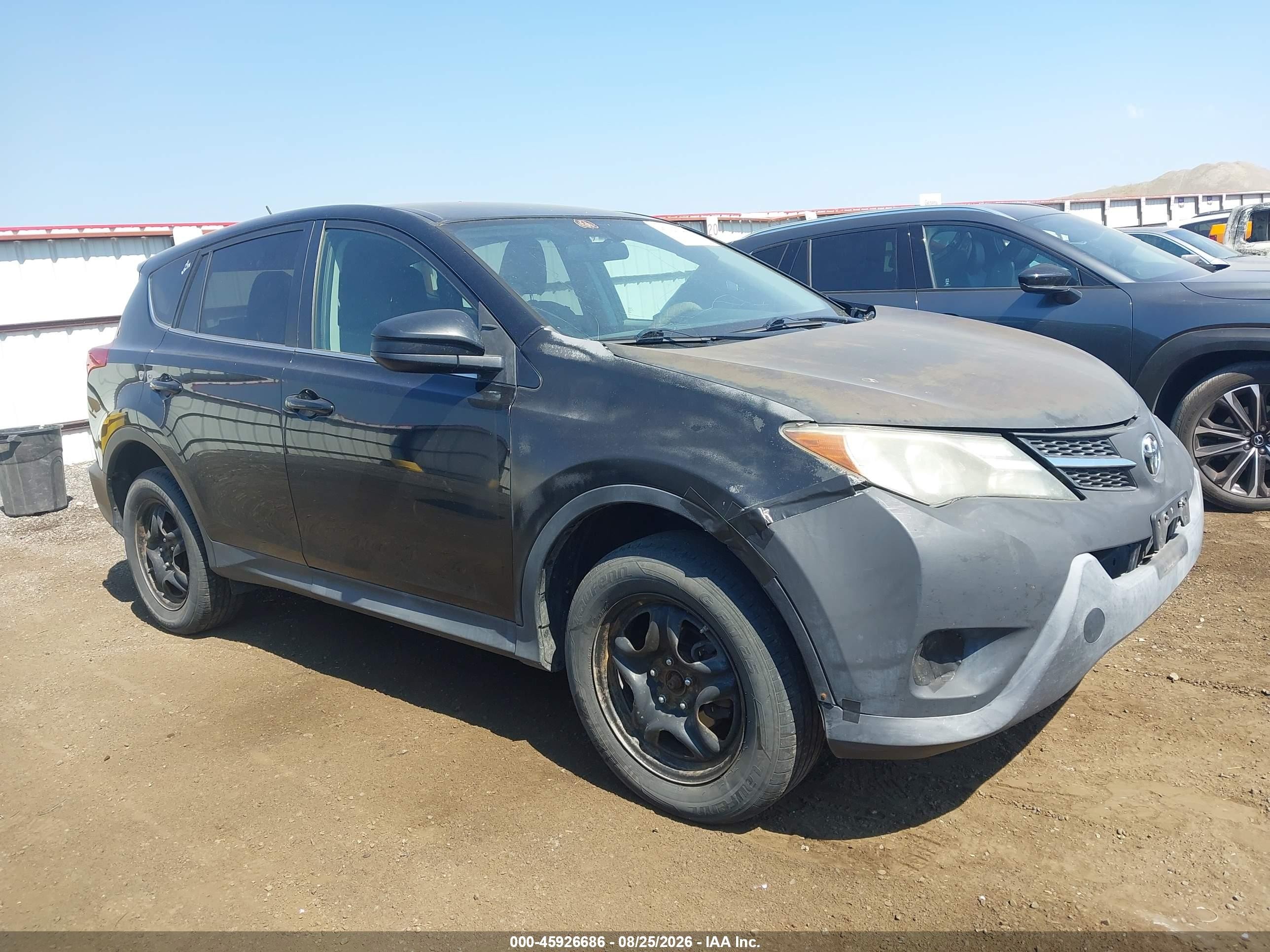 2013 Toyota Rav4 Le Black vin: 2T3BFREV1DW012532