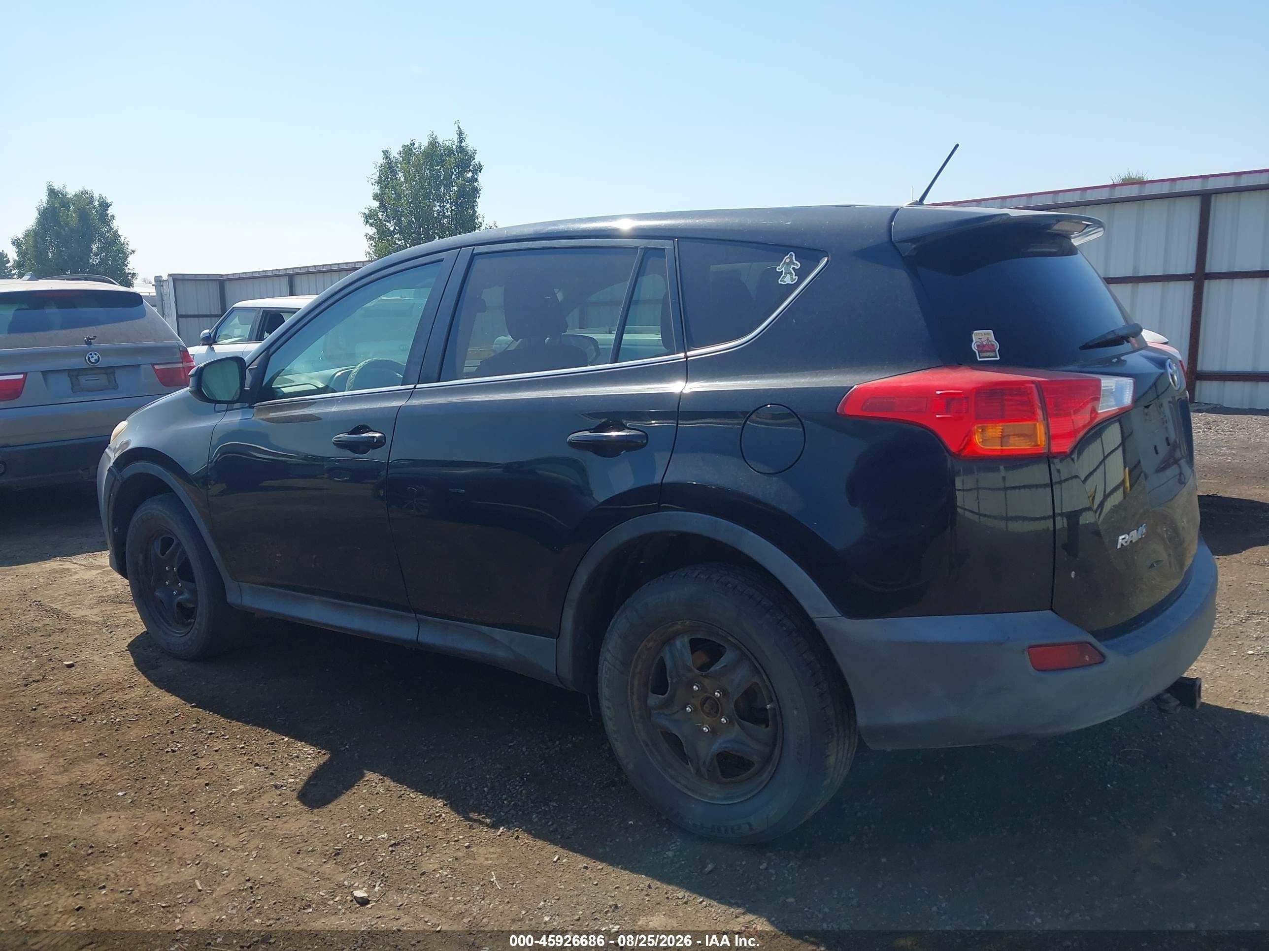 2013 Toyota Rav4 Le Black vin: 2T3BFREV1DW012532