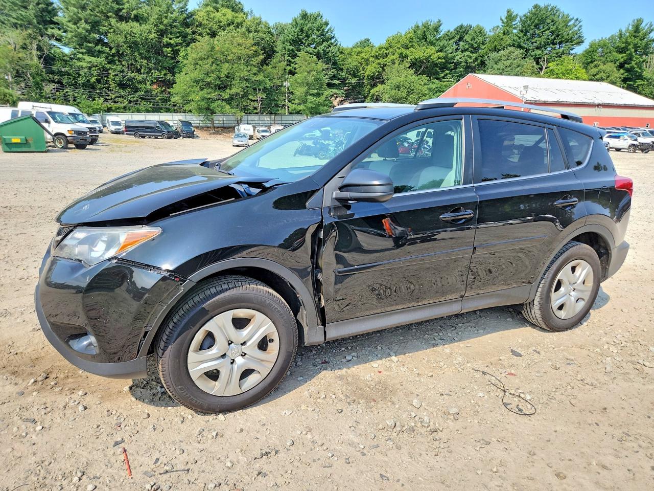 2013 Toyota Rav4 Le Черный vin: 2T3BFREV1DW032974