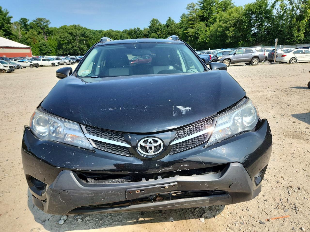 2013 Toyota Rav4 Le Черный vin: 2T3BFREV1DW032974
