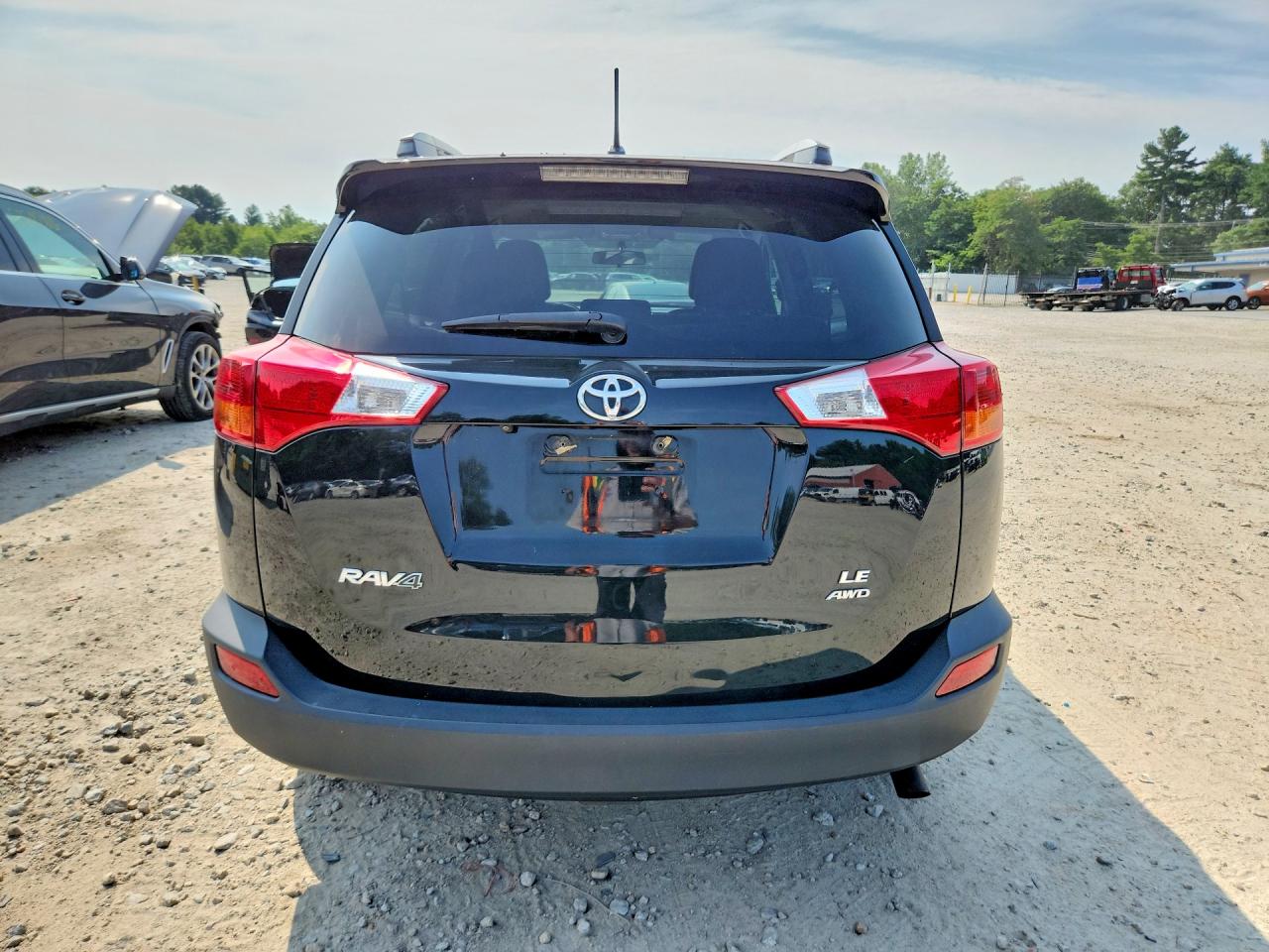 2013 Toyota Rav4 Le Черный vin: 2T3BFREV1DW032974