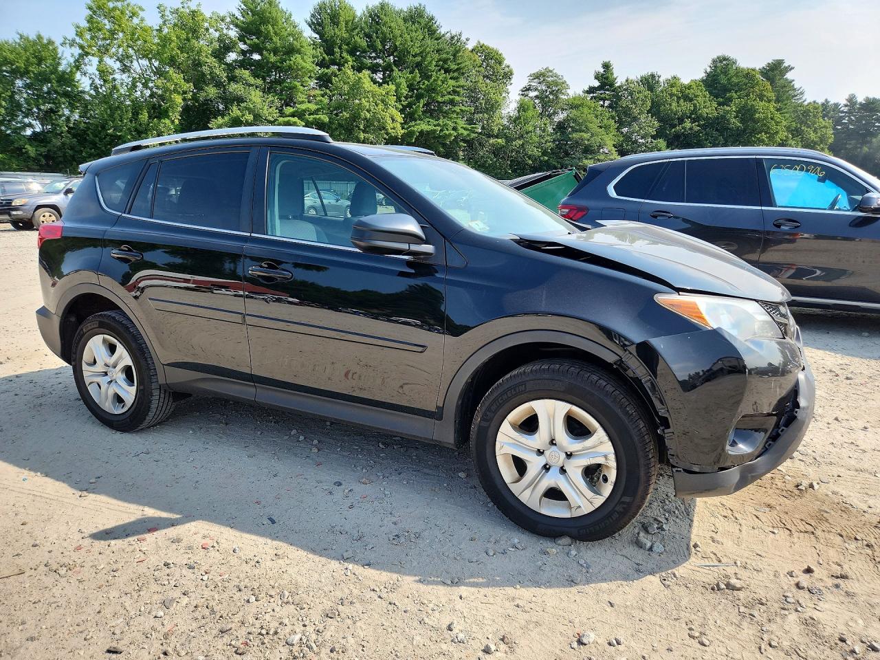 2013 Toyota Rav4 Le Черный vin: 2T3BFREV1DW032974