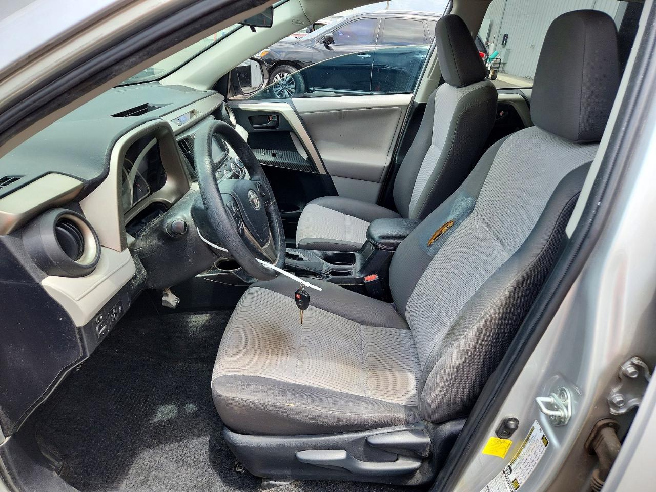 2013 Toyota Rav4 Le Silver vin: 2T3BFREV1DW035261