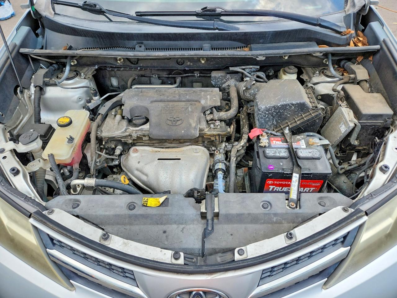 2013 Toyota Rav4 Le Silver vin: 2T3BFREV1DW035261