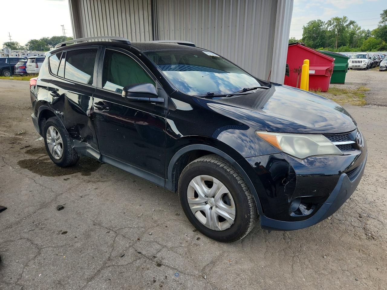 2013 Toyota Rav4 Le Черный vin: 2T3BFREV1DW045773