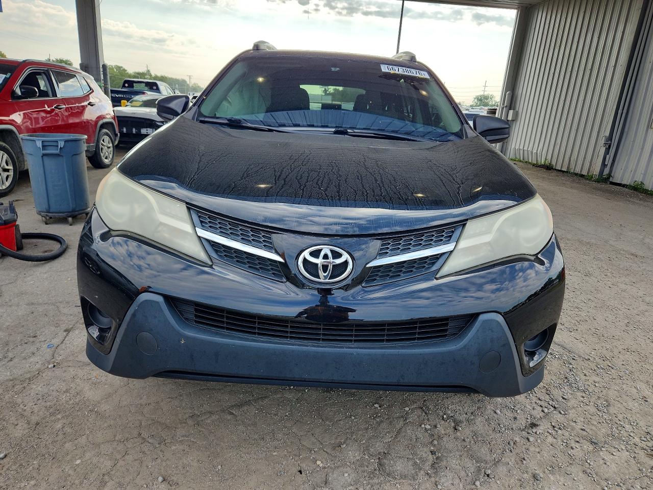 2013 Toyota Rav4 Le Черный vin: 2T3BFREV1DW045773