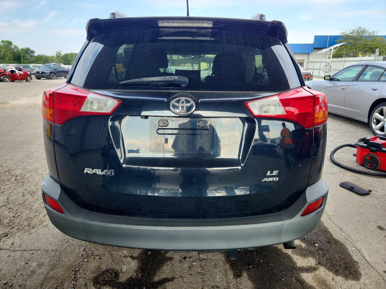 2013 Toyota Rav4 Le Черный vin: 2T3BFREV1DW045773