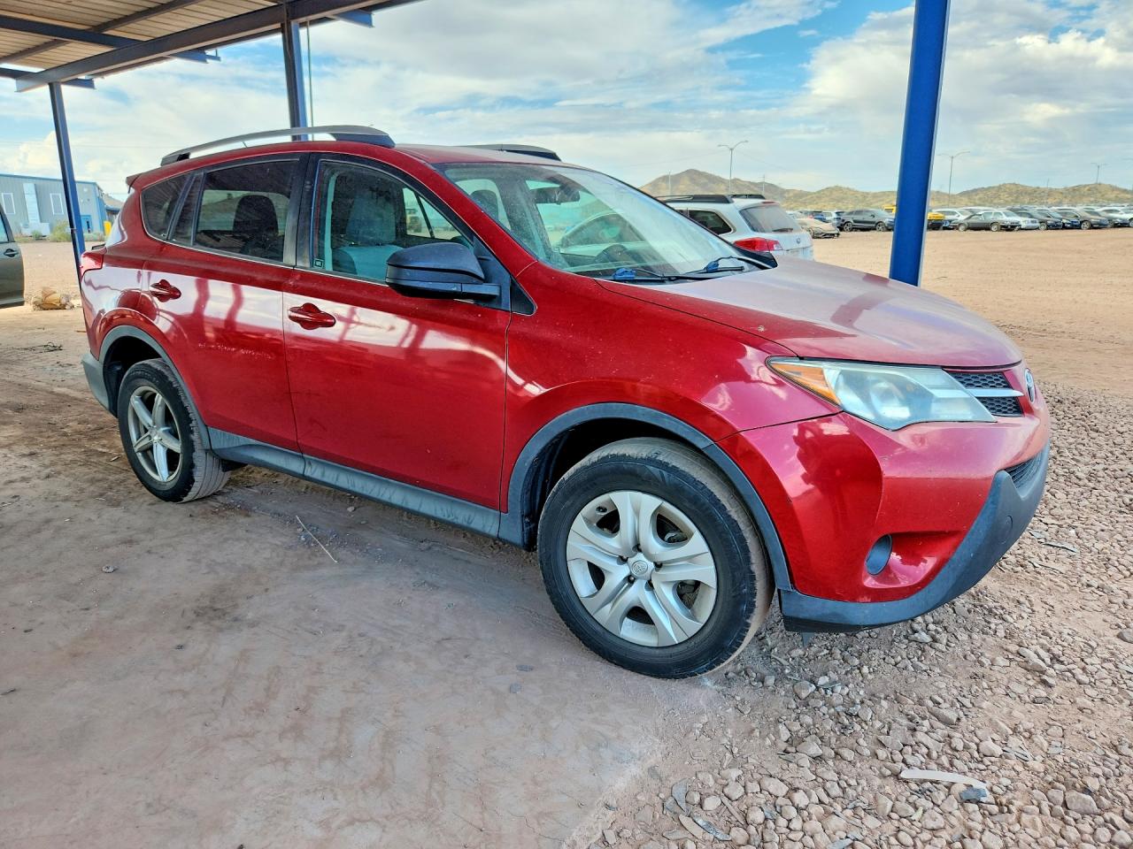 2013 Toyota Rav4 Le Red vin: 2T3BFREV1DW050276