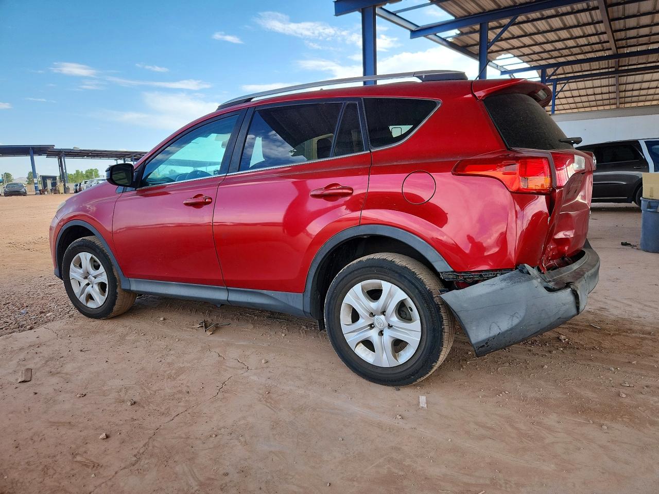 2013 Toyota Rav4 Le Red vin: 2T3BFREV1DW050276