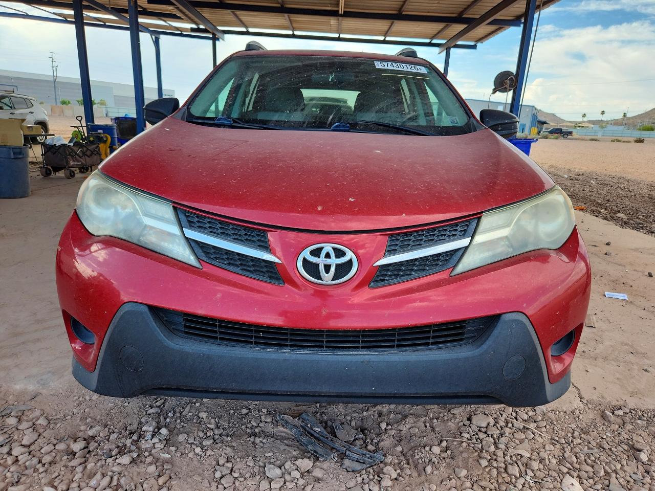 2013 Toyota Rav4 Le Red vin: 2T3BFREV1DW050276