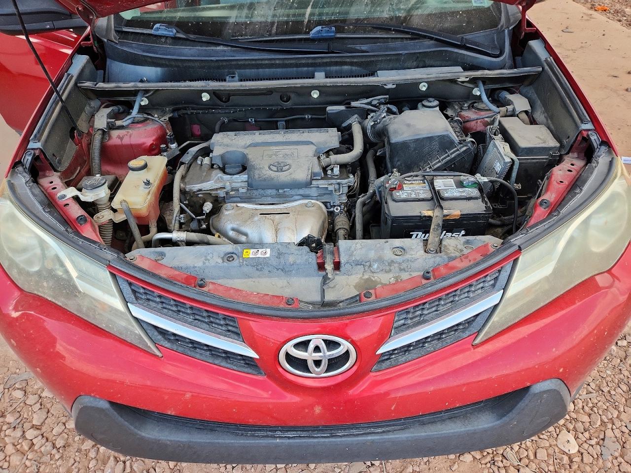 2013 Toyota Rav4 Le Red vin: 2T3BFREV1DW050276