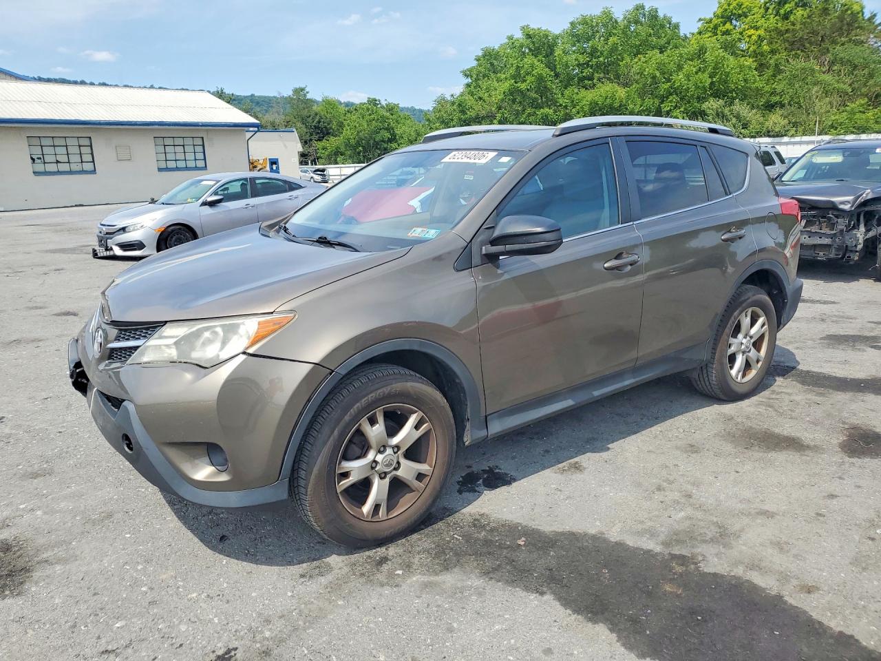 2013 Toyota Rav4 Le Brown vin: 2T3BFREV1DW088798