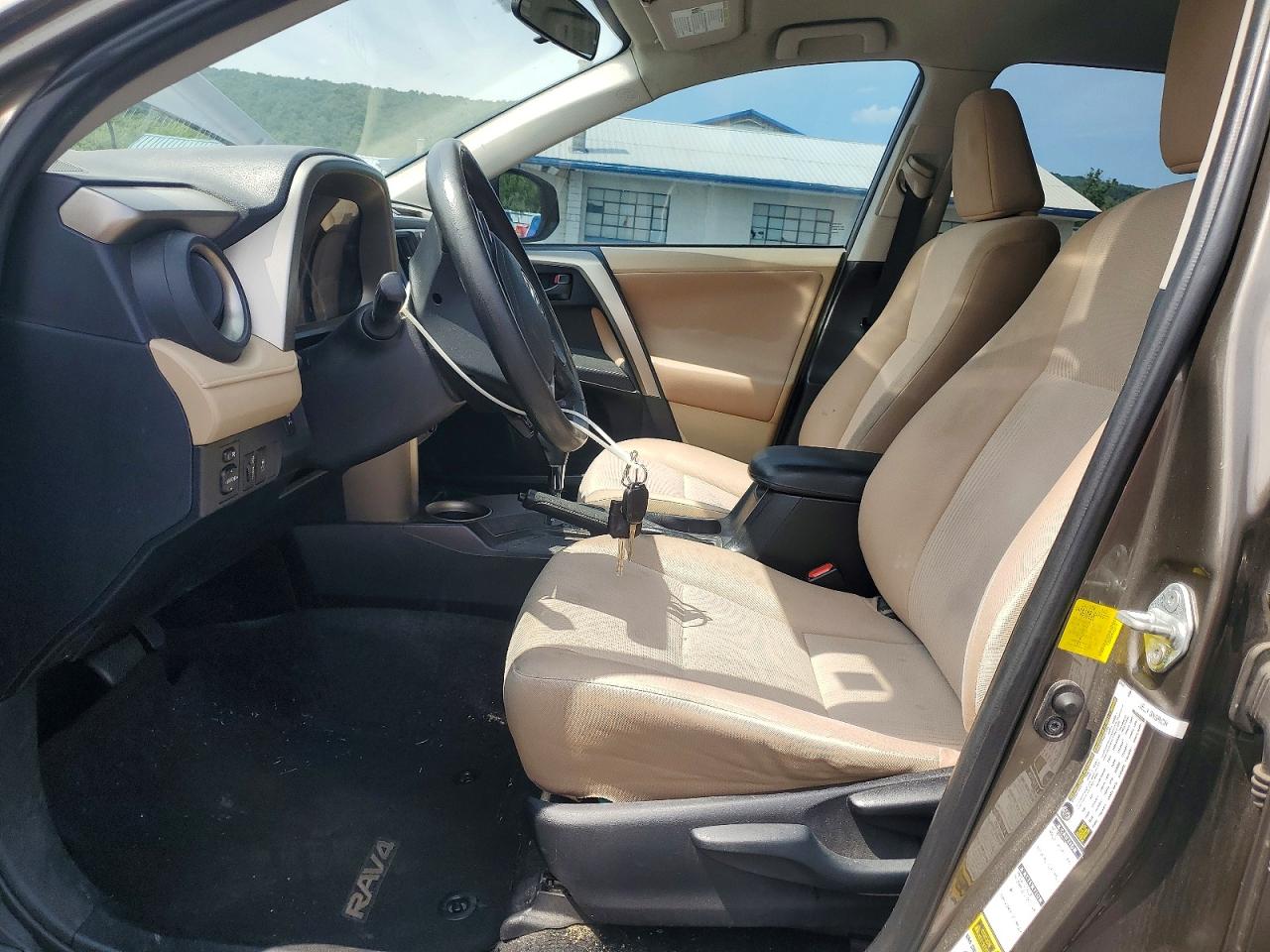2013 Toyota Rav4 Le Brown vin: 2T3BFREV1DW088798