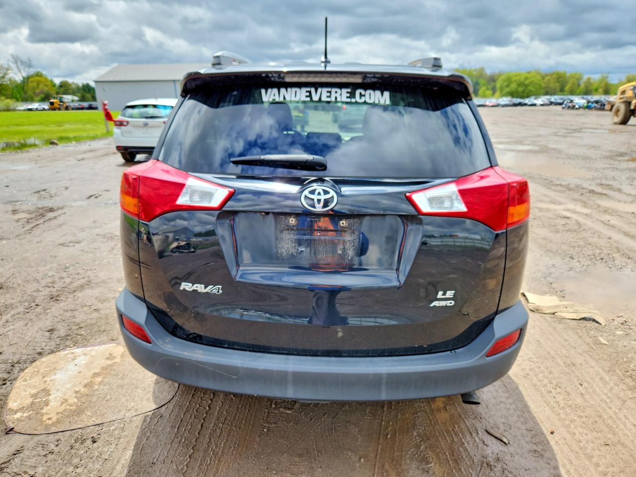 2013 Toyota Rav4 Le Black vin: 2T3BFREV1DW089000