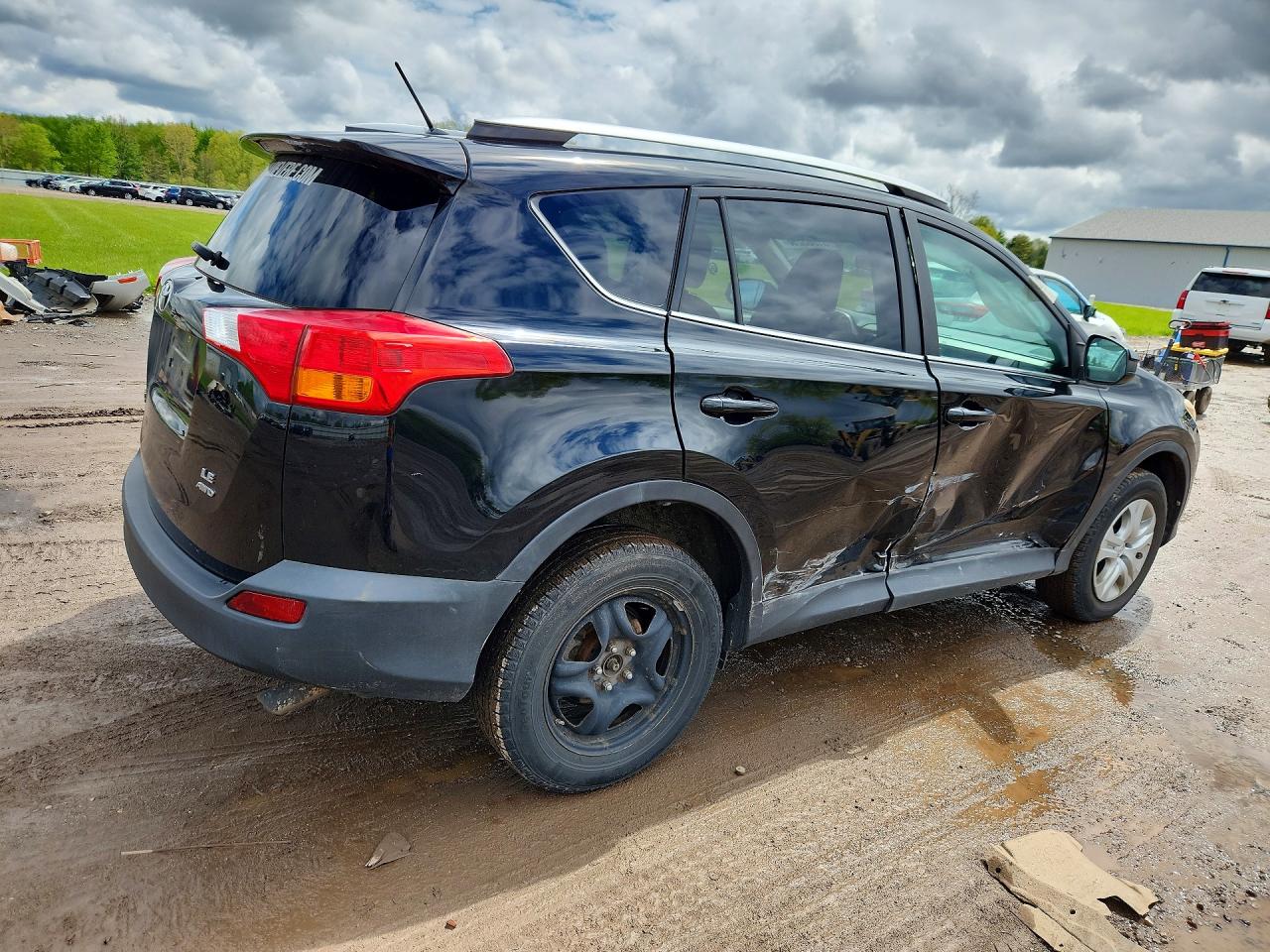 2013 Toyota Rav4 Le Black vin: 2T3BFREV1DW089000