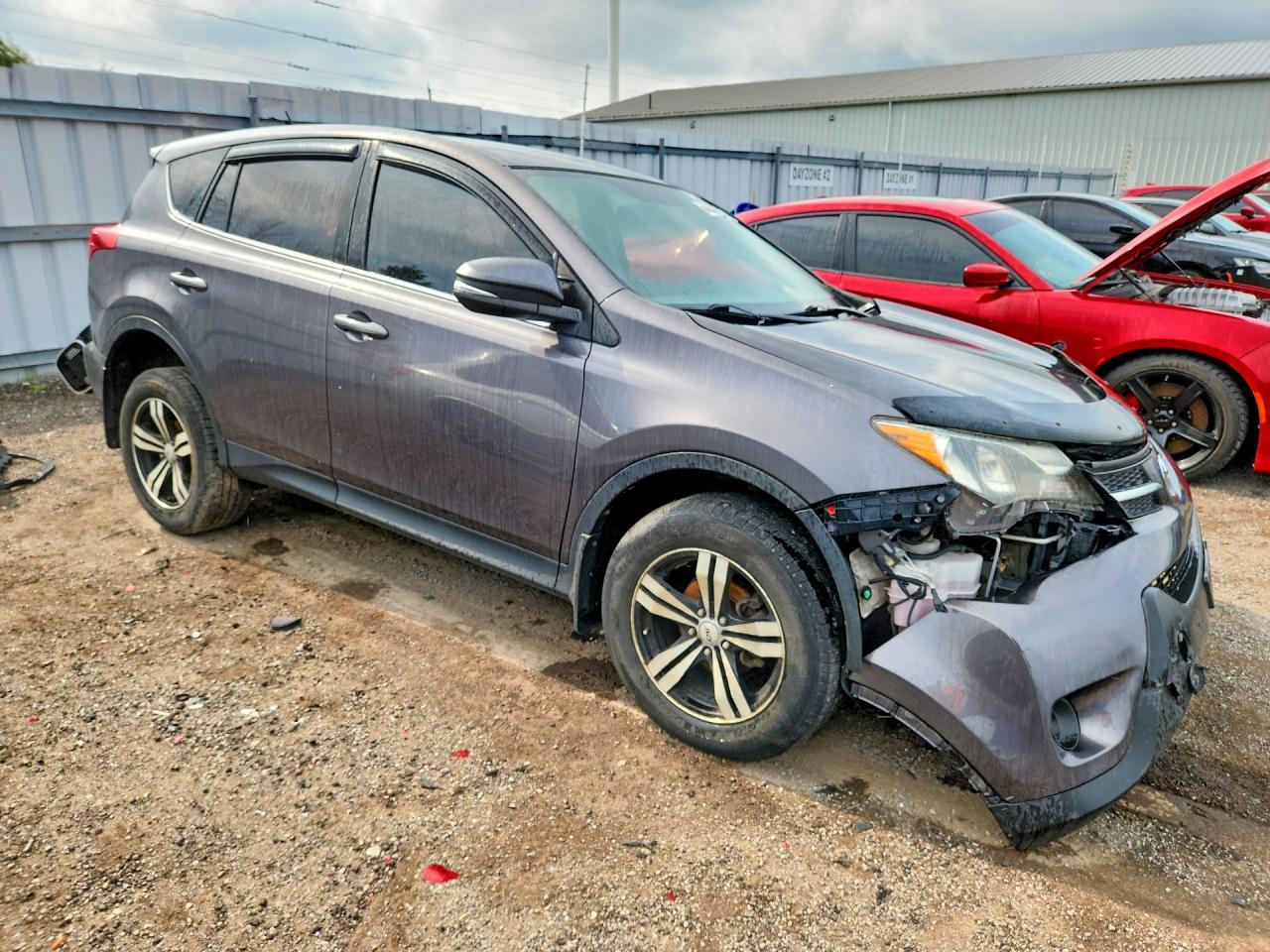 2014 Toyota Rav4 Le Gray vin: 2T3BFREV1EW155613