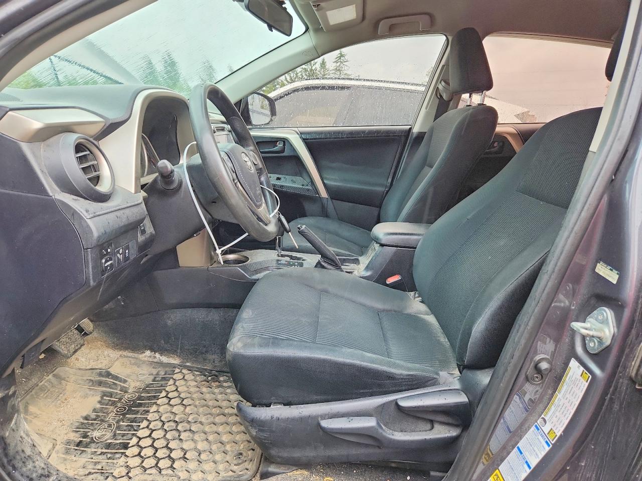2014 Toyota Rav4 Le Gray vin: 2T3BFREV1EW155613
