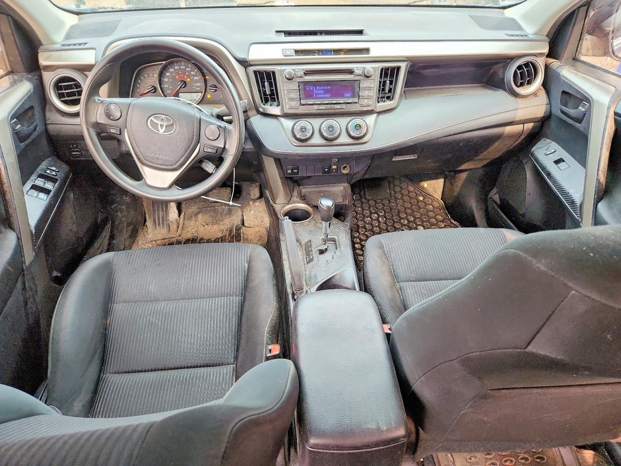 2014 Toyota Rav4 Le Gray vin: 2T3BFREV1EW155613