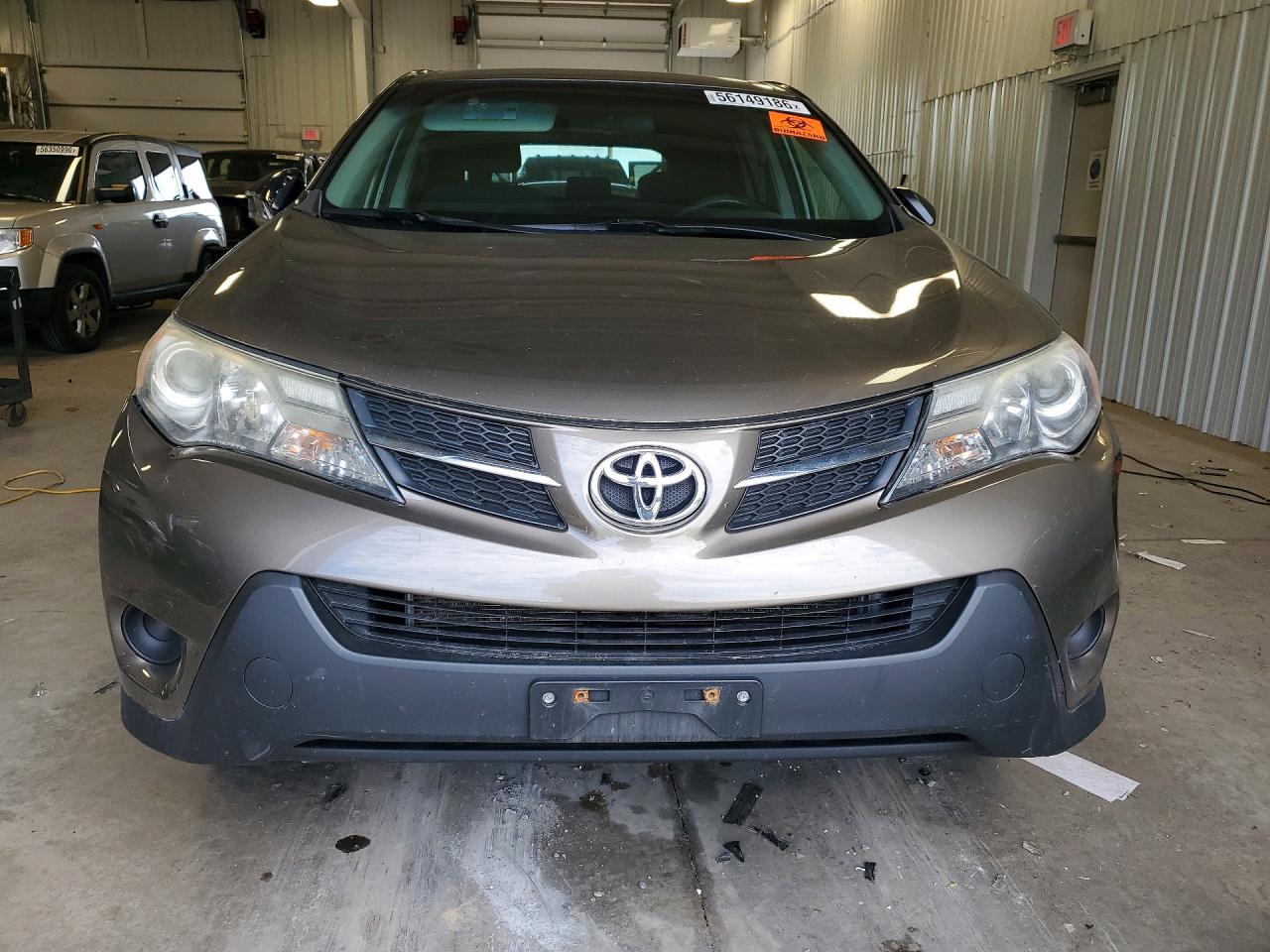 2014 Toyota Rav4 Le Brown vin: 2T3BFREV1EW209461