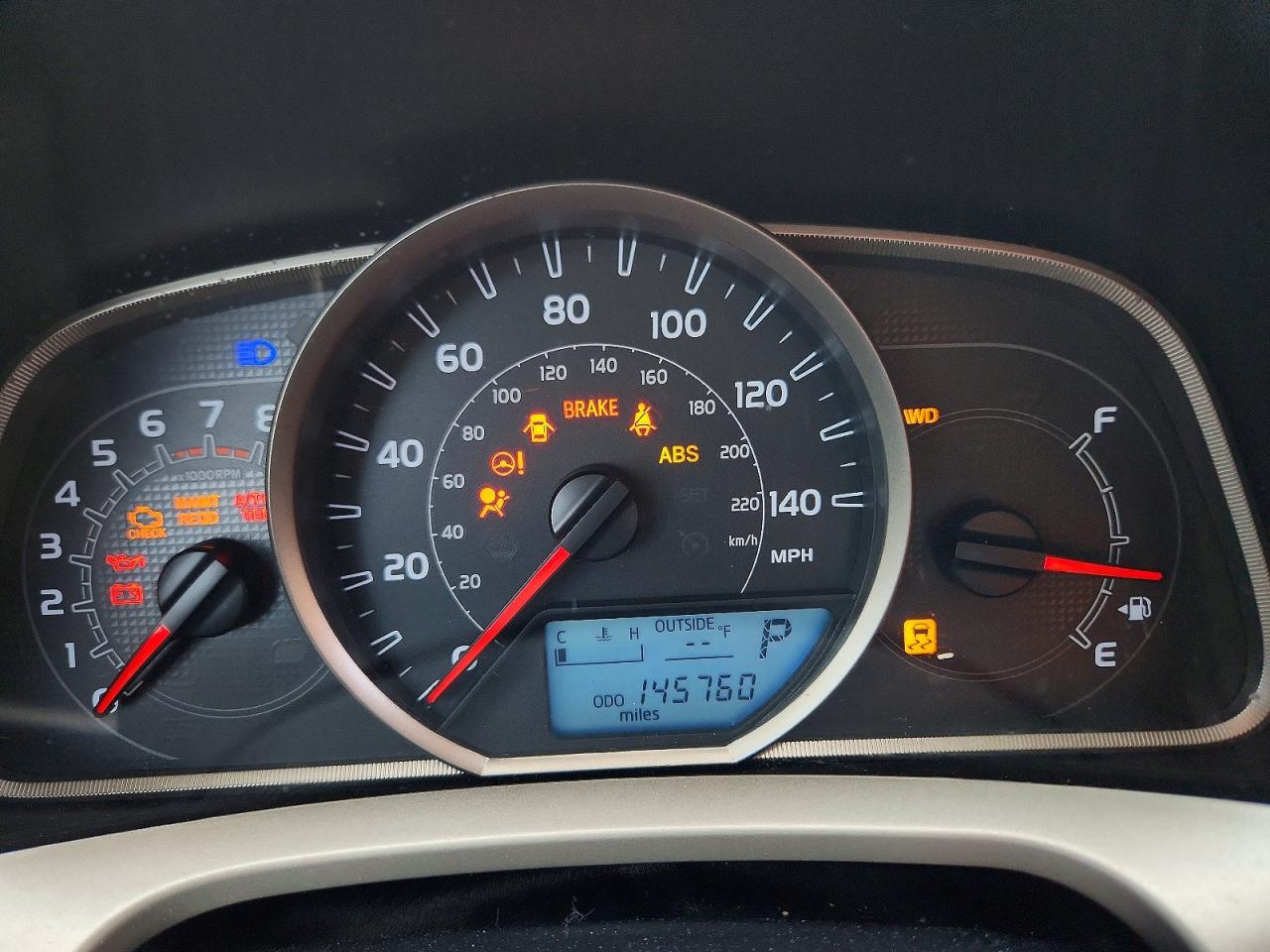 2014 Toyota Rav4 Le Blue vin: 2T3BFREV1EW211226