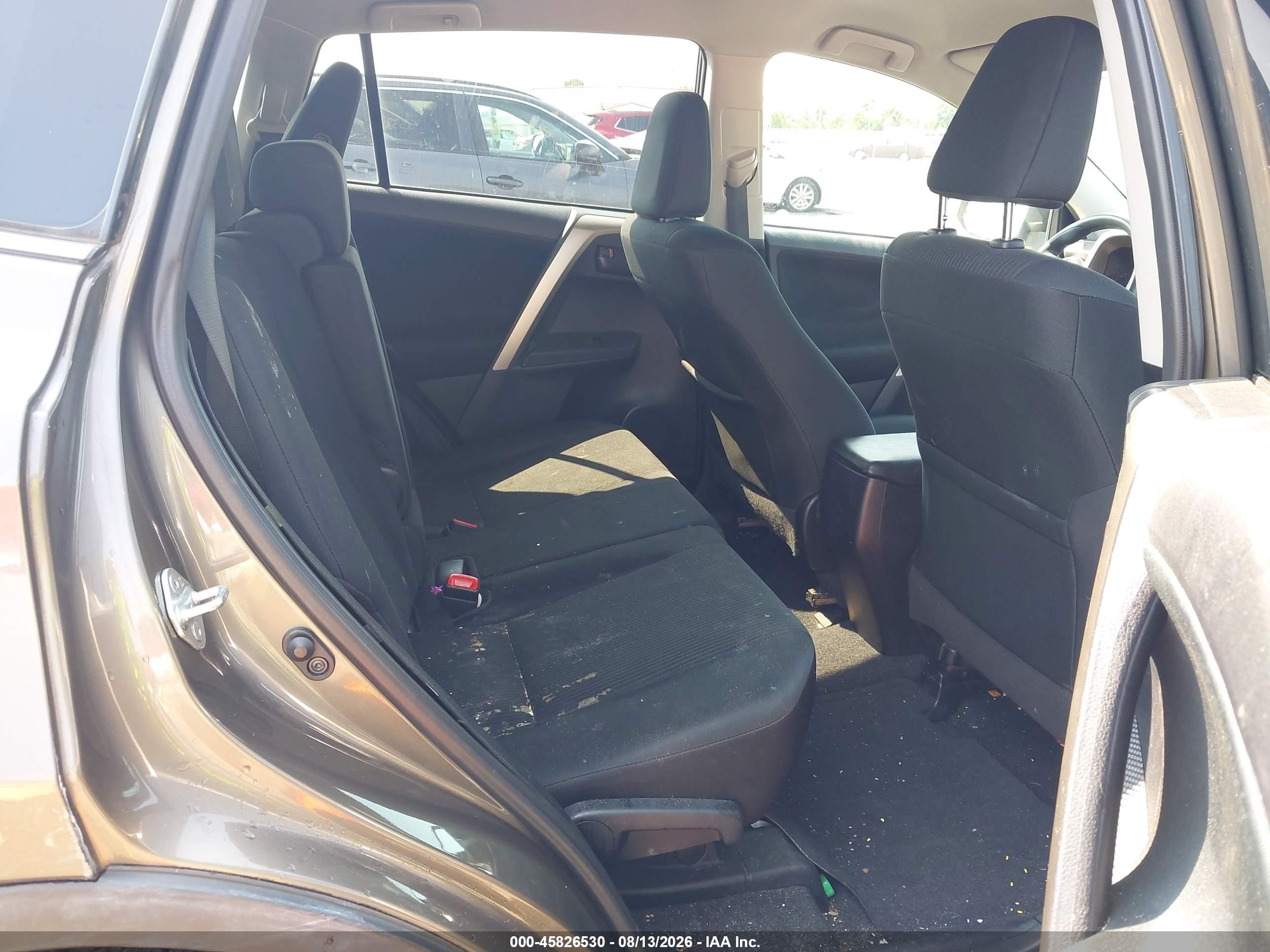 2014 Toyota Rav4 Le Brown vin: 2T3BFREV1EW218029