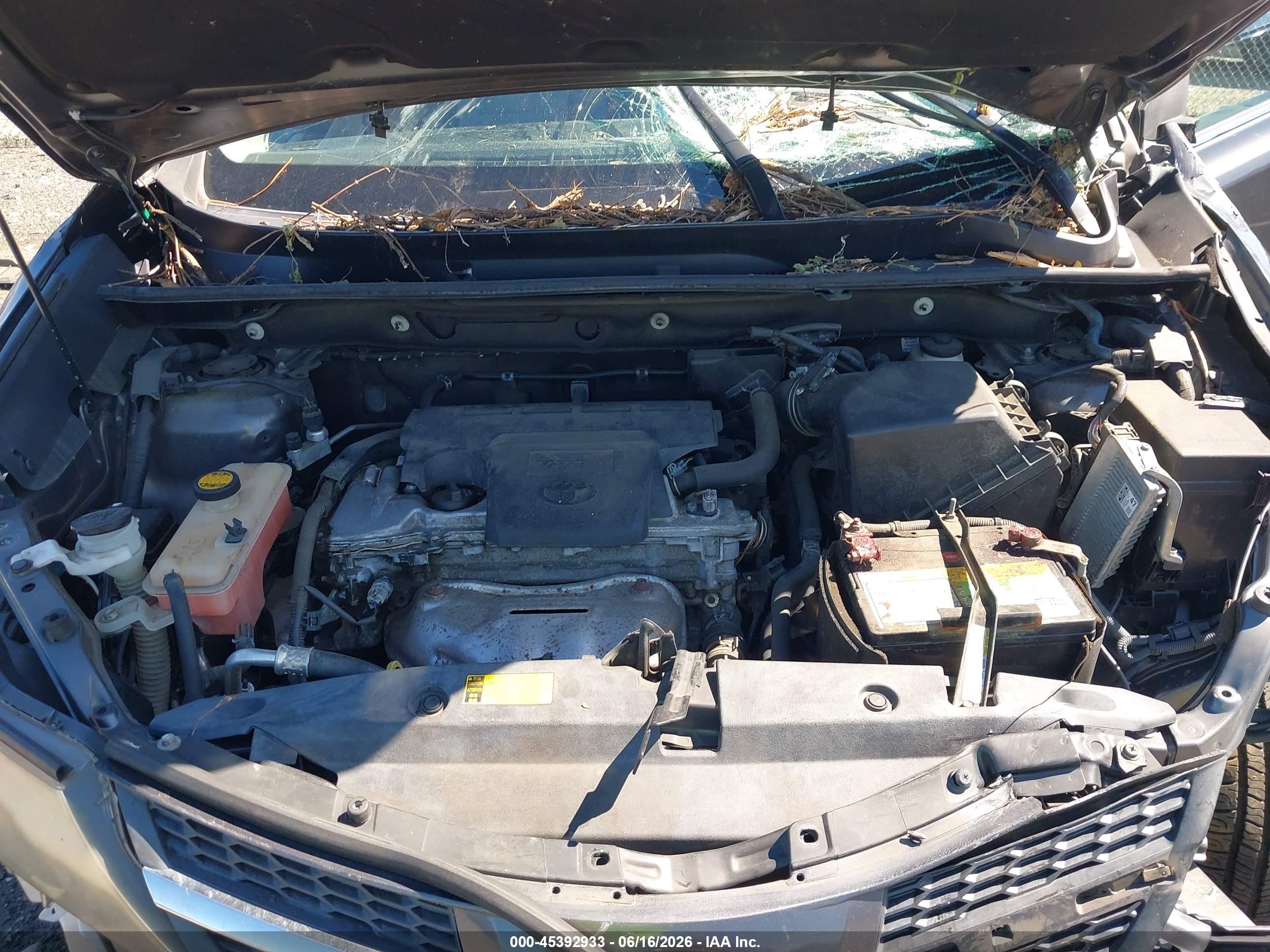 2015 Toyota Rav4 Le Черный vin: 2T3BFREV1FW327432