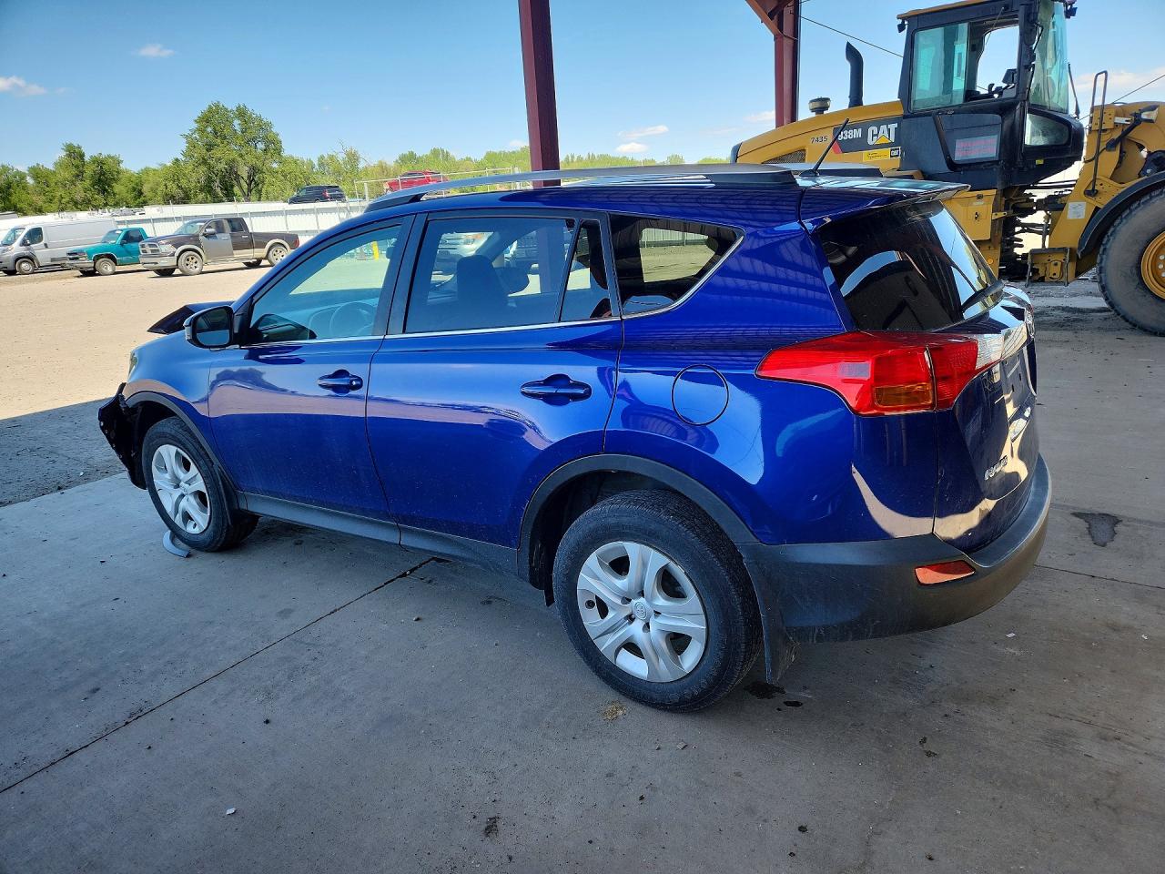 2015 Toyota Rav4 Le Blue vin: 2T3BFREV1FW359362