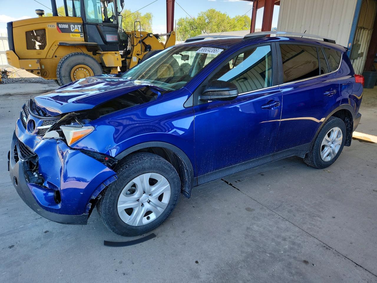 2015 Toyota Rav4 Le Blue vin: 2T3BFREV1FW359362
