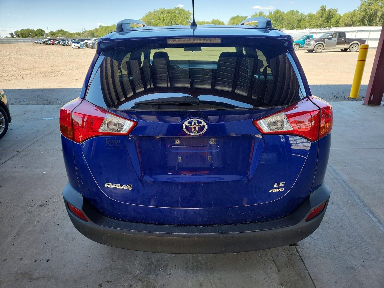 2015 Toyota Rav4 Le Blue vin: 2T3BFREV1FW359362