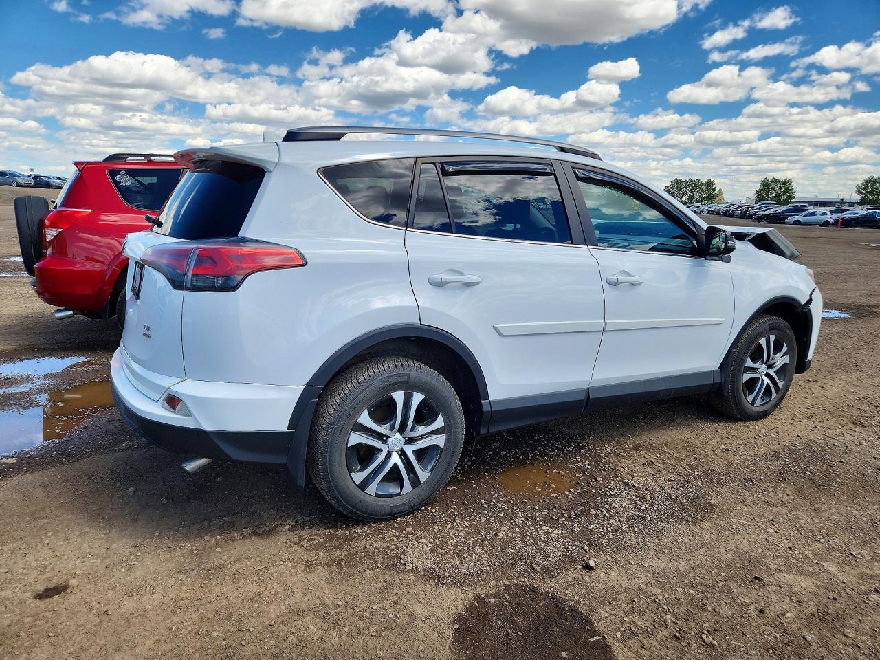 2017 Toyota Rav4 Le Белый vin: 2T3BFREV1HW567499