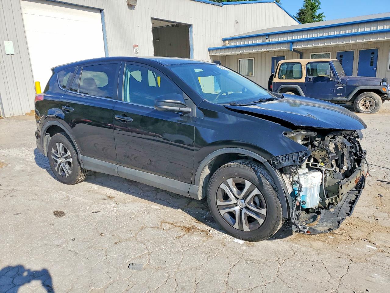 2018 Toyota Rav4 Le Black vin: 2T3BFREV1JW722994
