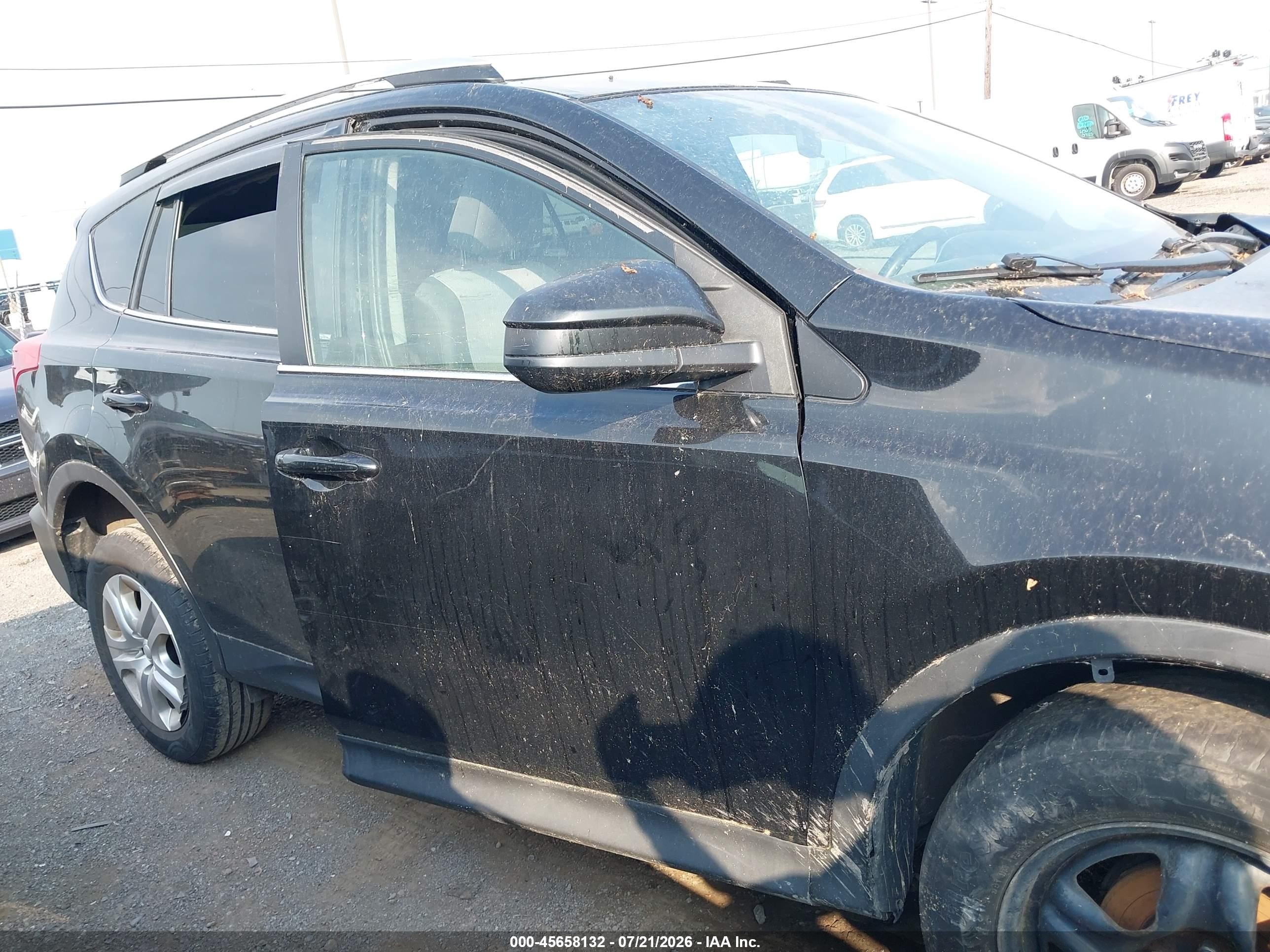 2013 Toyota Rav4 Le Black vin: 2T3BFREV2DW022972