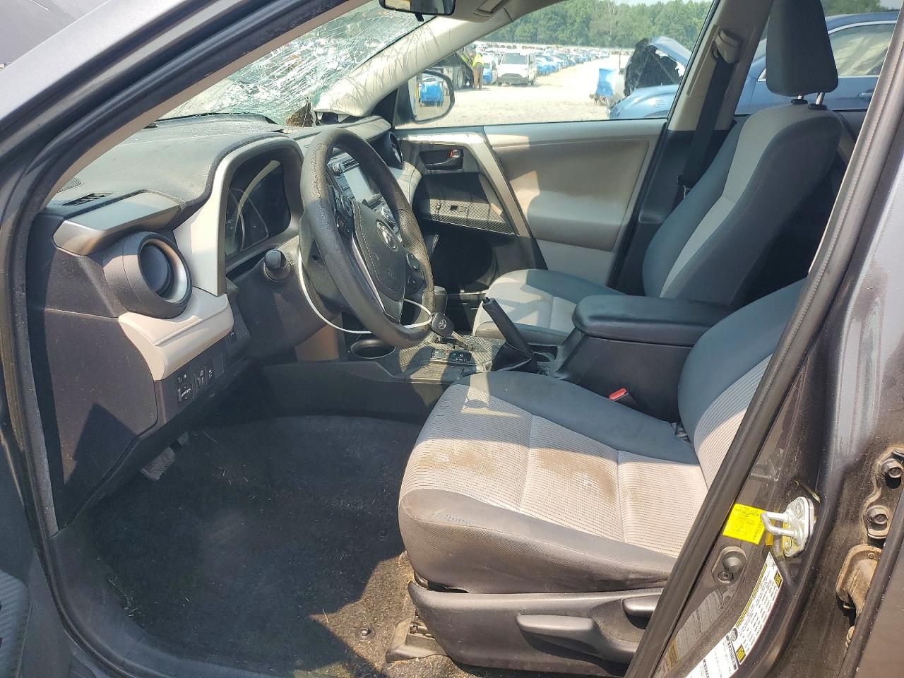 2013 Toyota Rav4 Le Gray vin: 2T3BFREV2DW029243