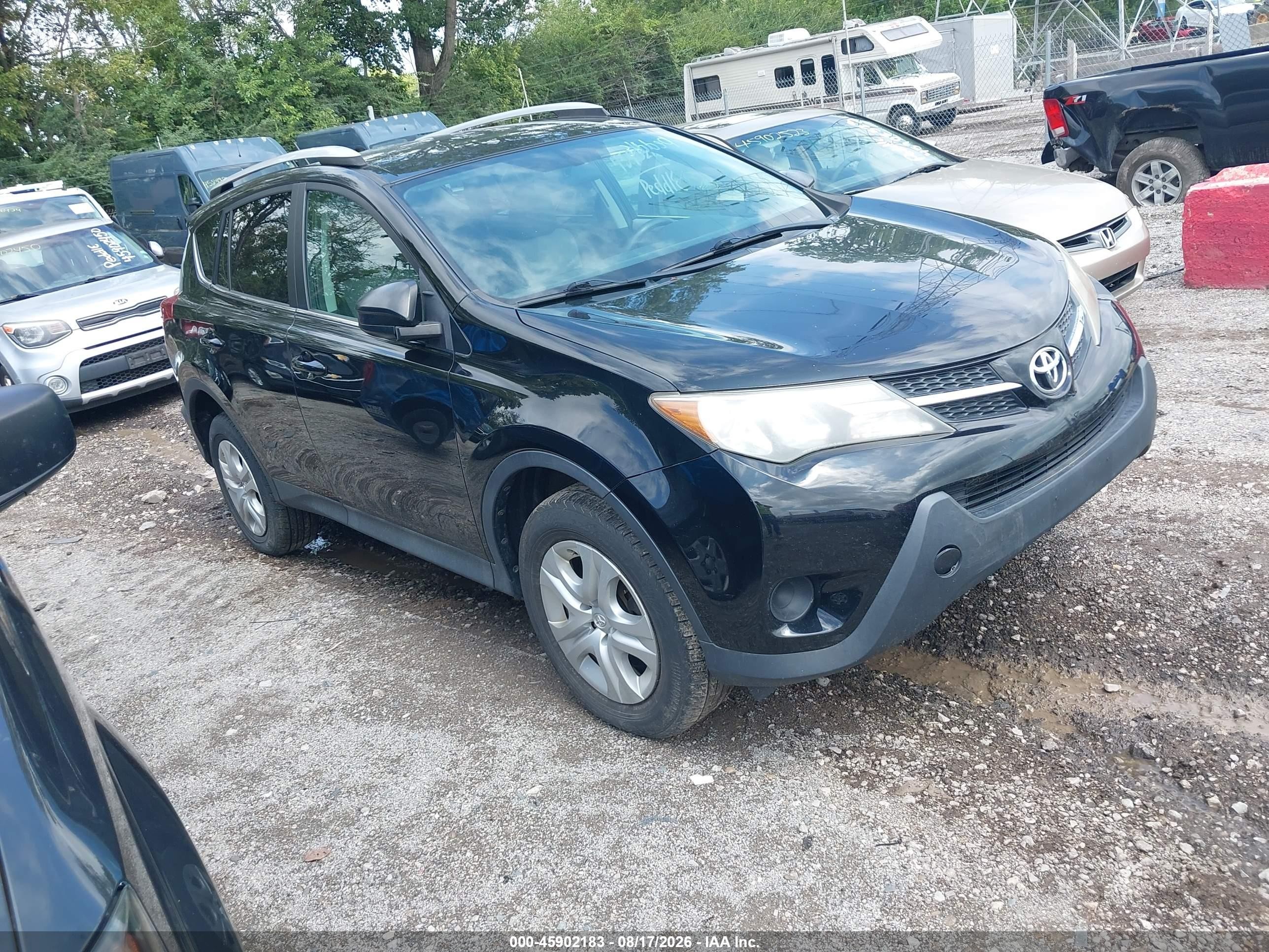 2013 Toyota Rav4 Le Black vin: 2T3BFREV2DW035138