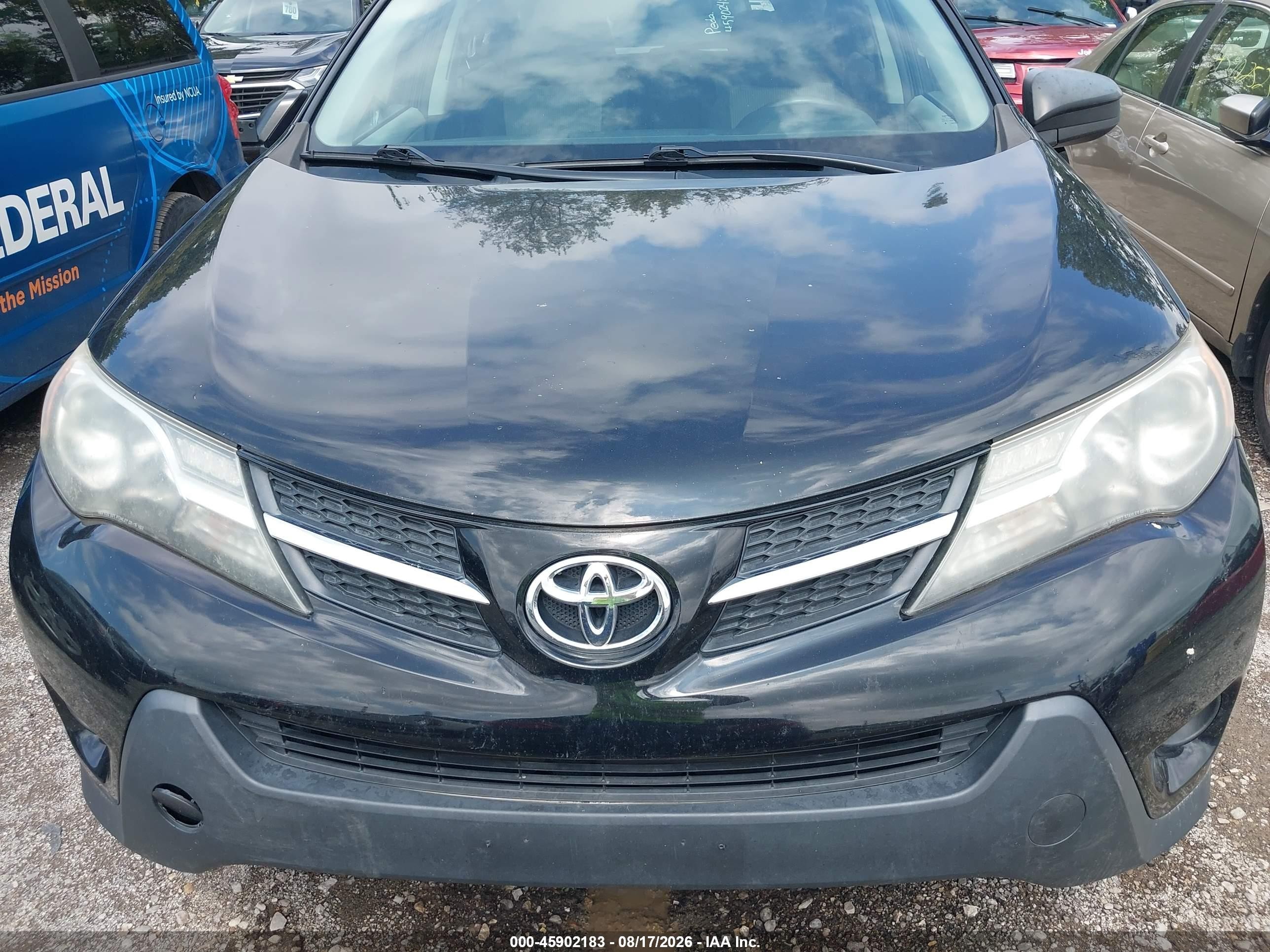 2013 Toyota Rav4 Le Black vin: 2T3BFREV2DW035138