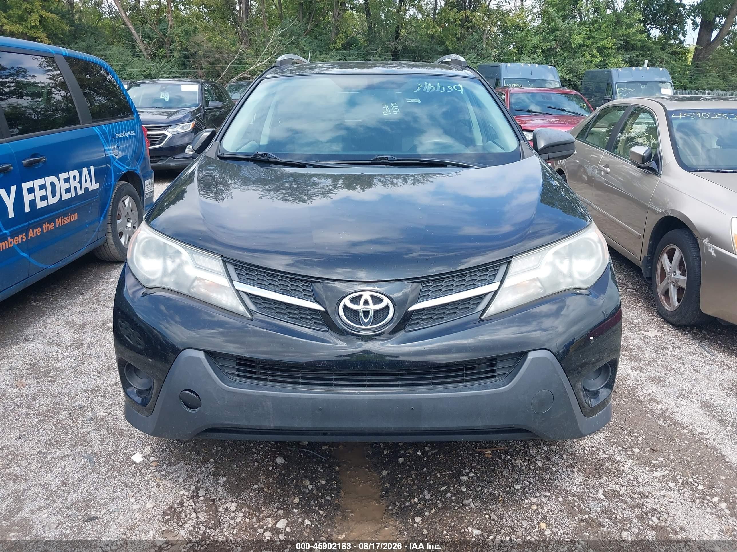 2013 Toyota Rav4 Le Black vin: 2T3BFREV2DW035138