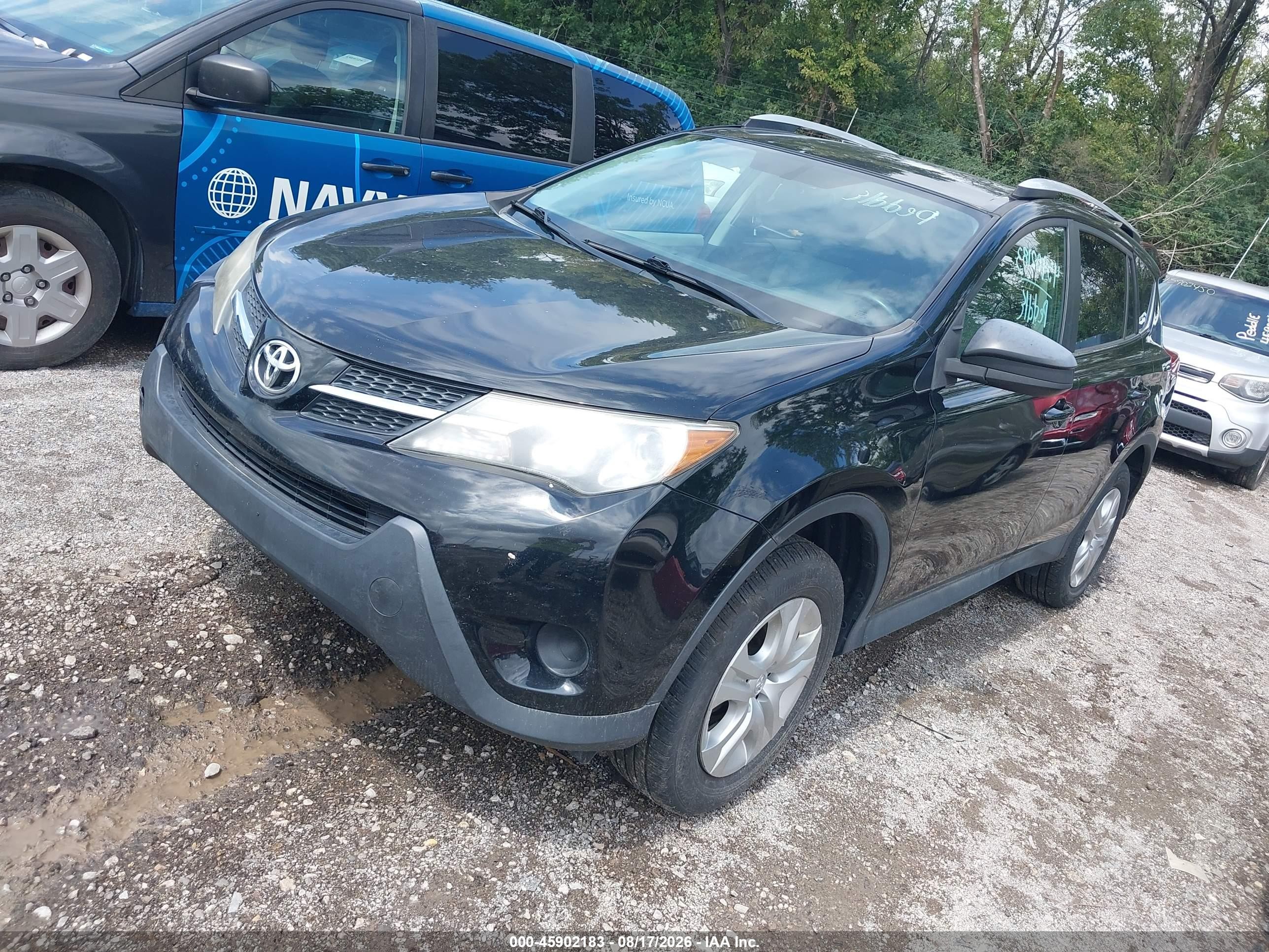 2013 Toyota Rav4 Le Black vin: 2T3BFREV2DW035138