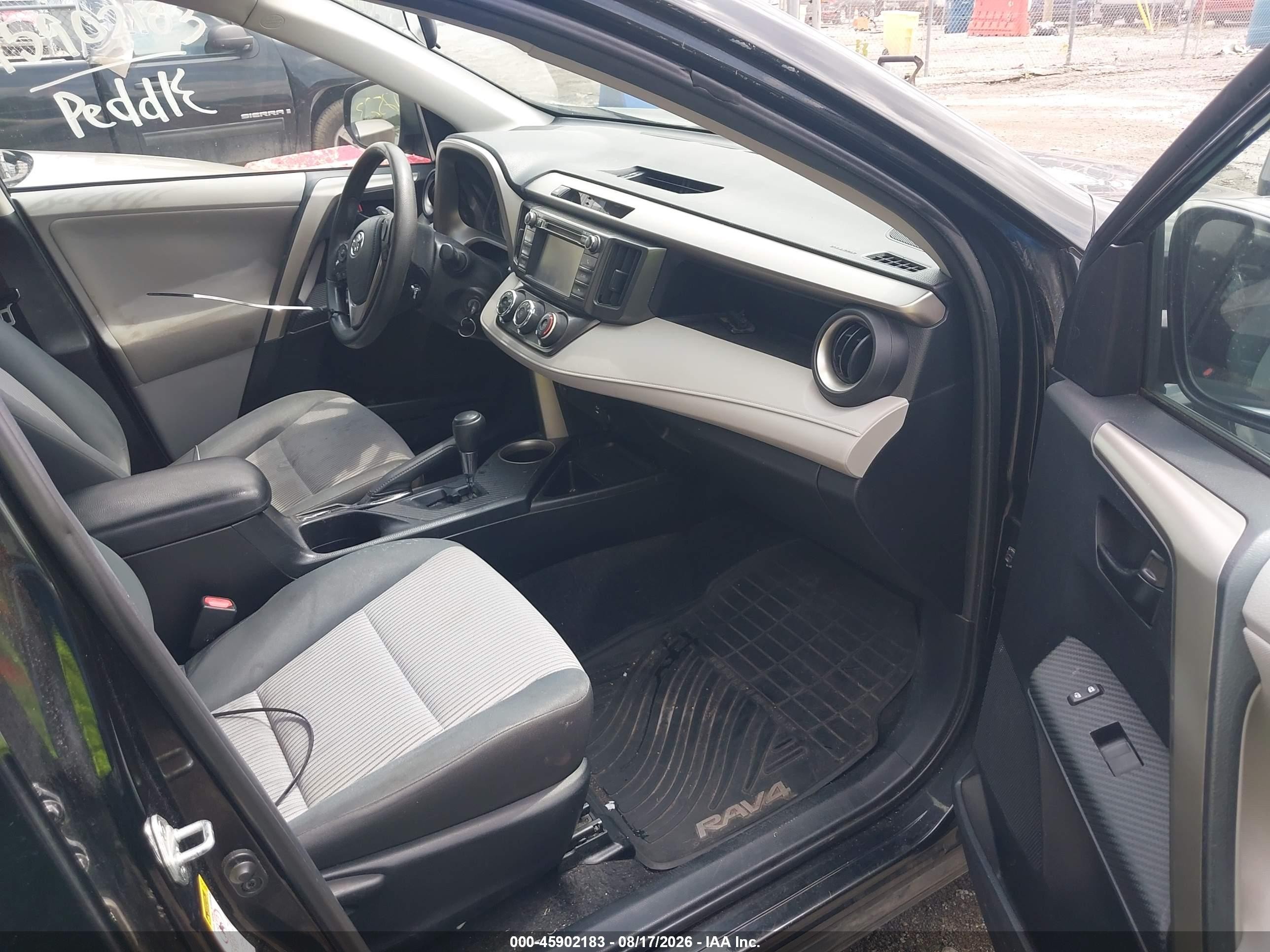 2013 Toyota Rav4 Le Black vin: 2T3BFREV2DW035138