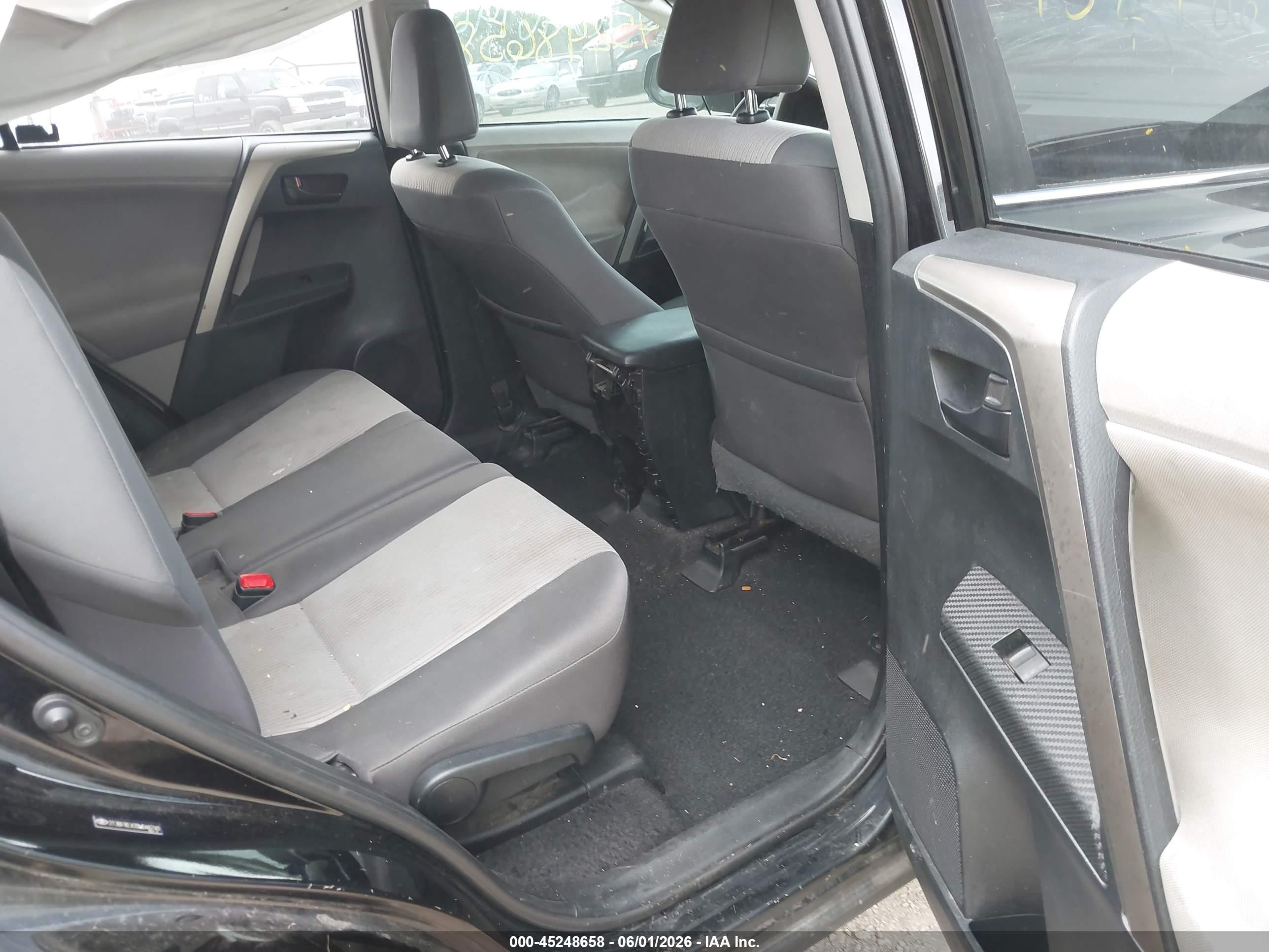 2013 Toyota Rav4 Le Black vin: 2T3BFREV2DW046740