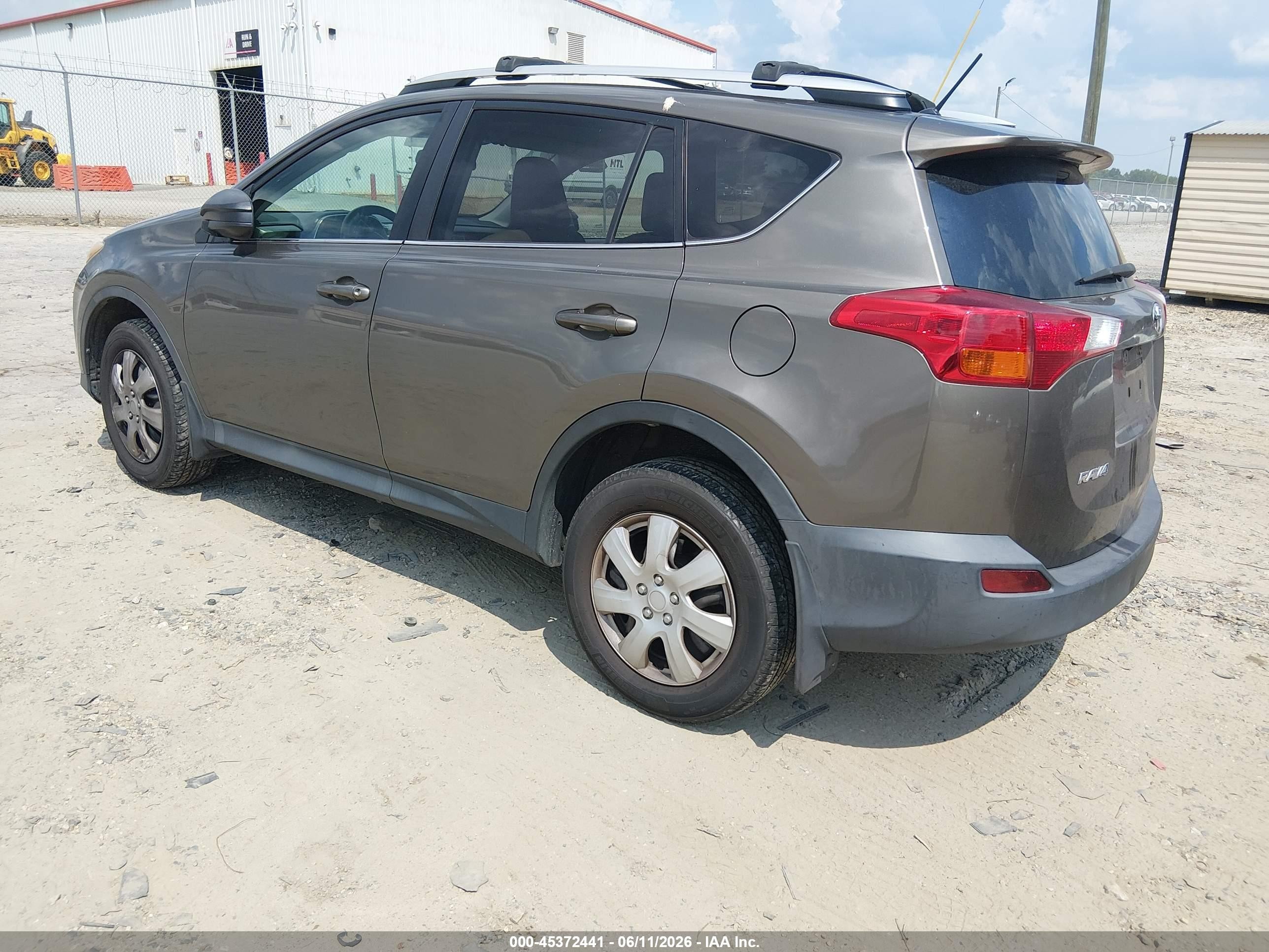 2013 Toyota Rav4 Le Коричневый vin: 2T3BFREV2DW061402