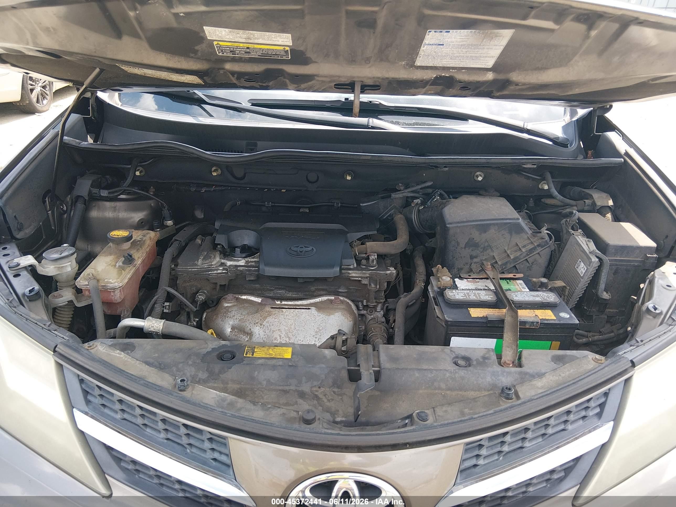 2013 Toyota Rav4 Le Коричневый vin: 2T3BFREV2DW061402