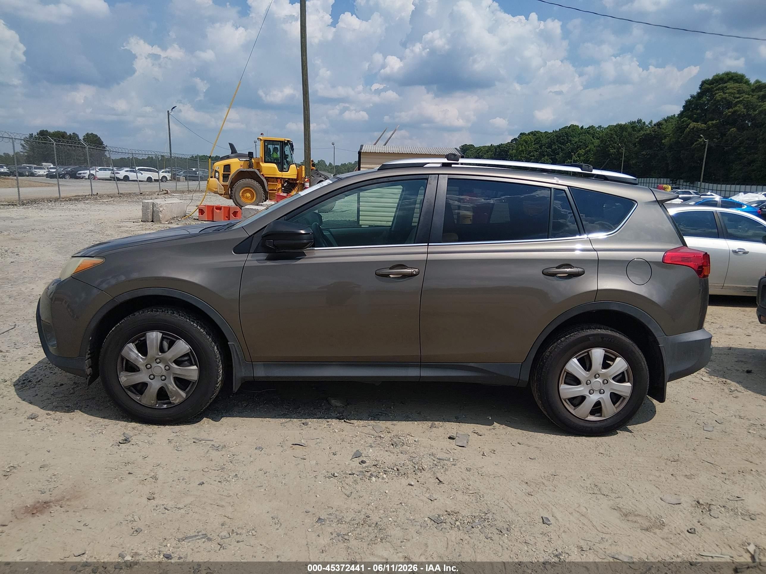 2013 Toyota Rav4 Le Коричневый vin: 2T3BFREV2DW061402