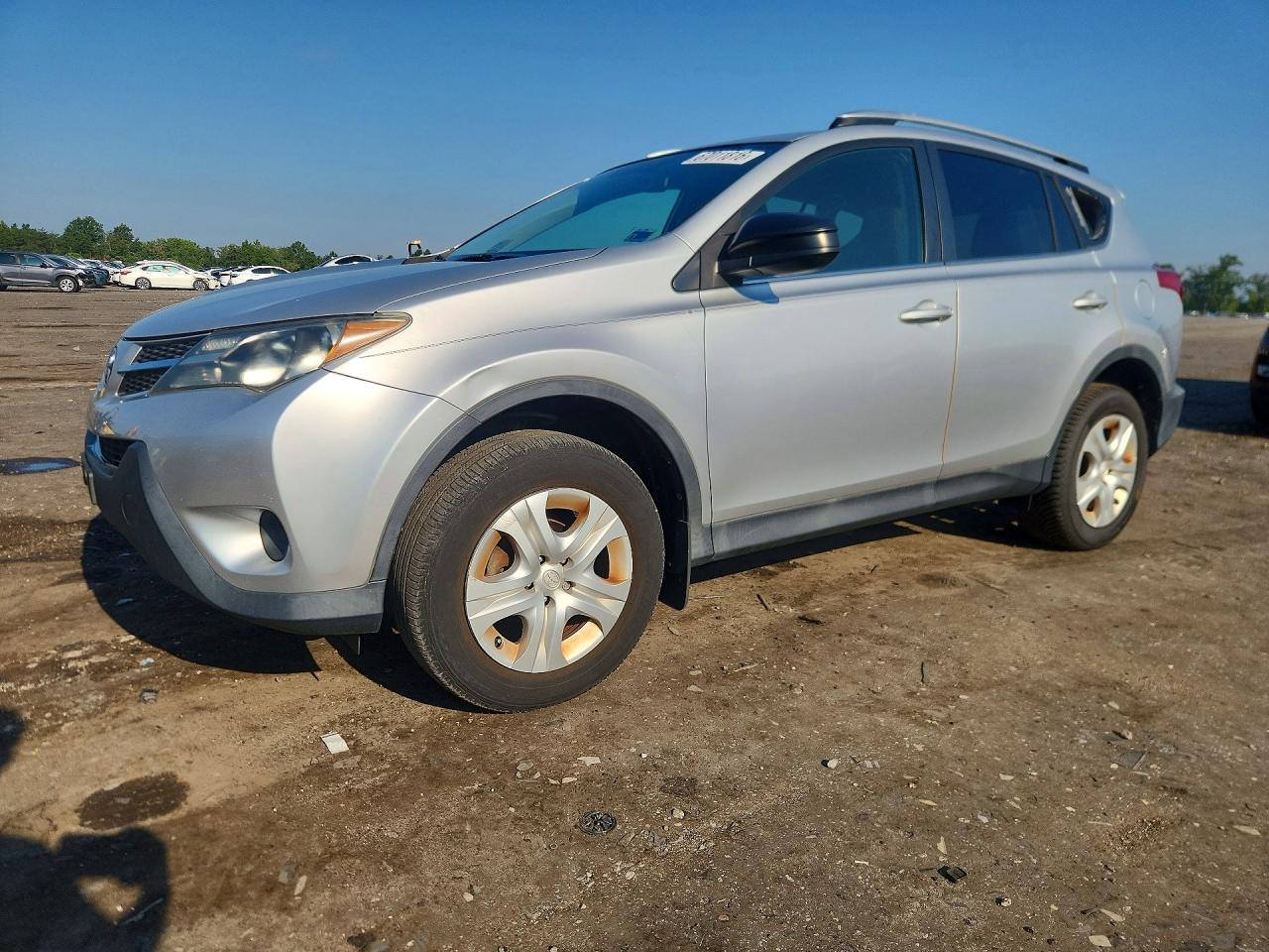 2013 Toyota Rav4 Le Silver vin: 2T3BFREV2DW063666