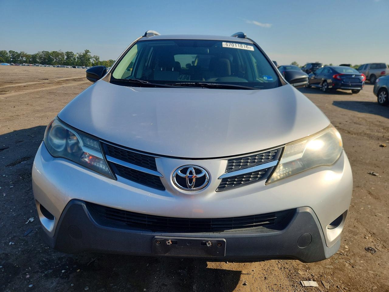 2013 Toyota Rav4 Le Silver vin: 2T3BFREV2DW063666