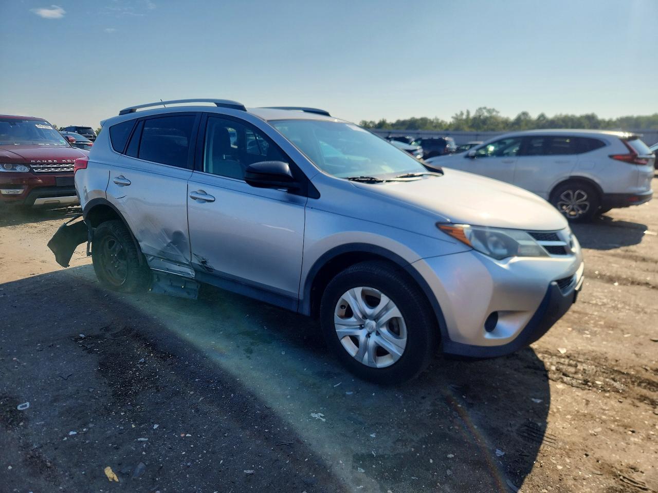2013 Toyota Rav4 Le Silver vin: 2T3BFREV2DW063666