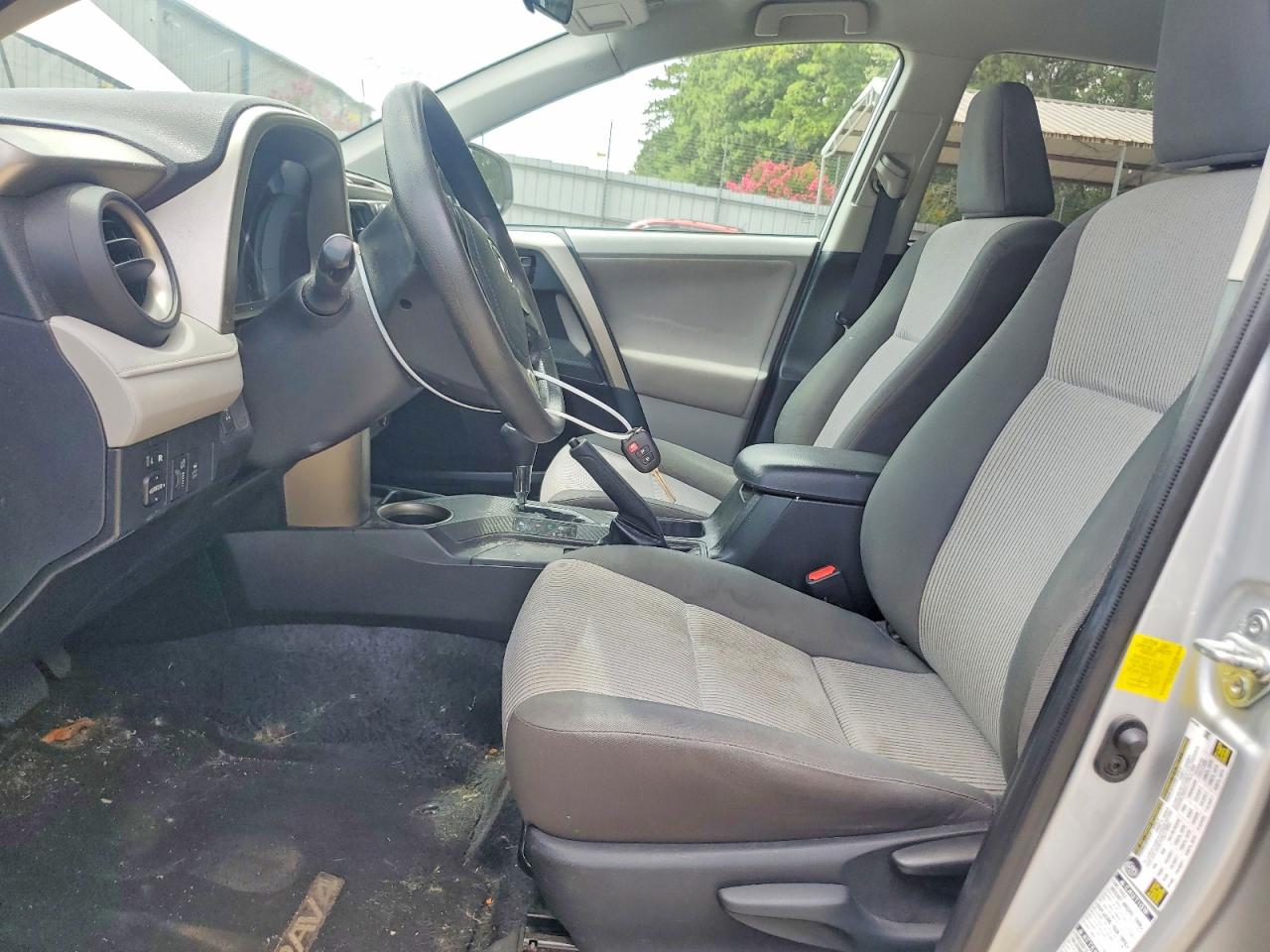 2013 Toyota Rav4 Le Silver vin: 2T3BFREV2DW064638
