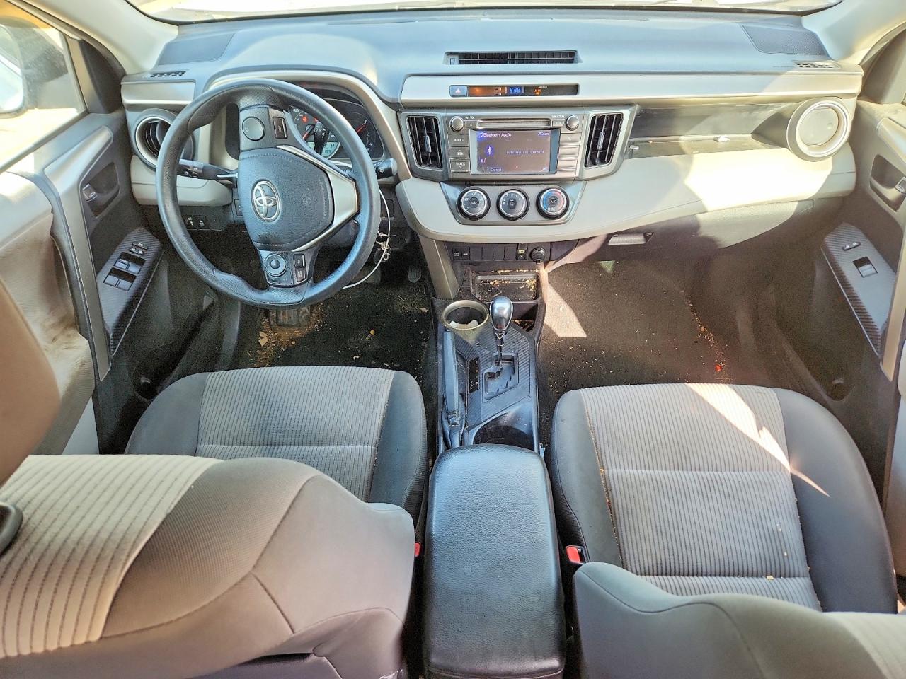 2013 Toyota Rav4 Le White vin: 2T3BFREV2DW086347
